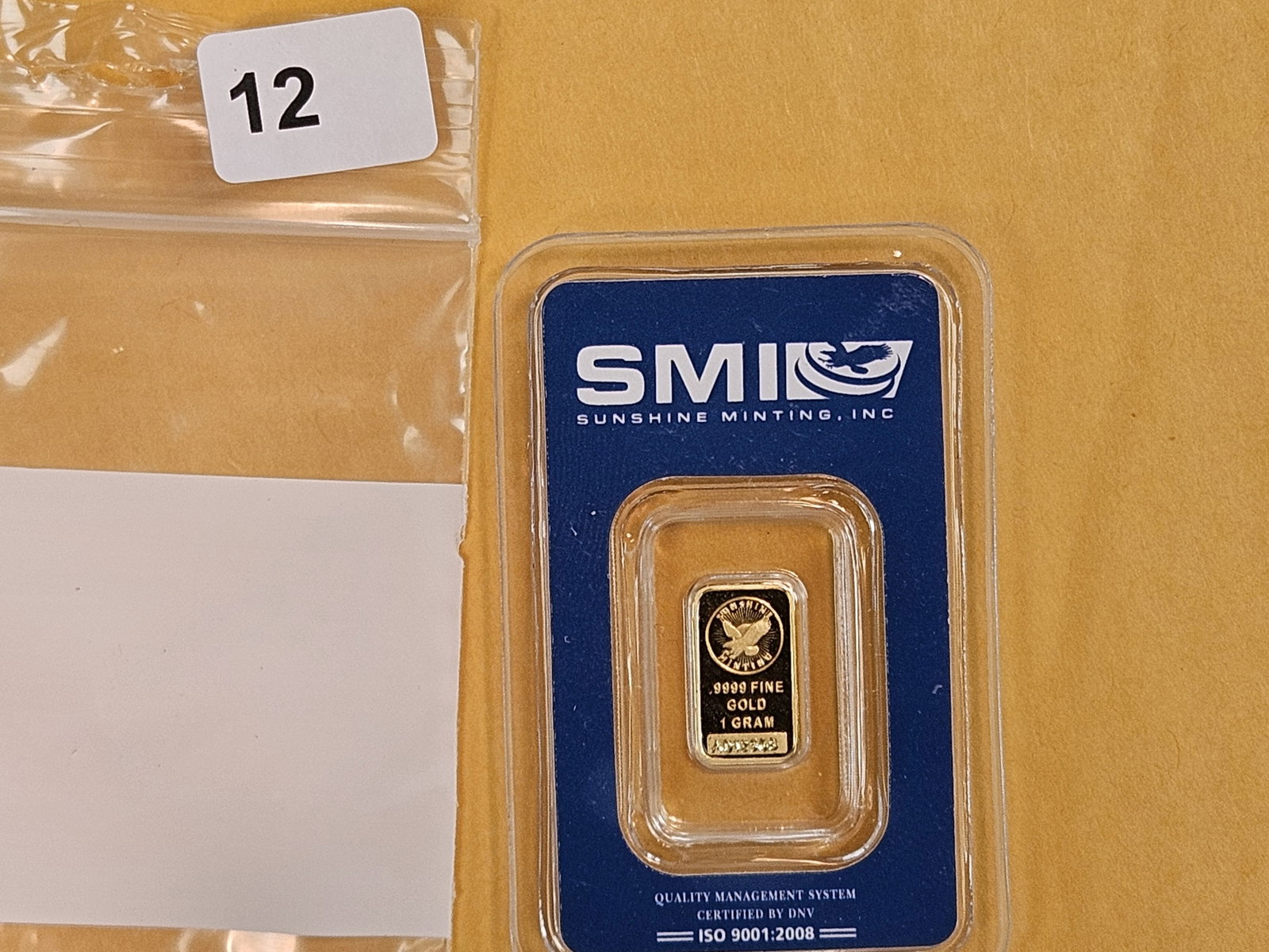 GOLD! GEM Sunshine Minting One Gram .9999 fine Gold bar - 2