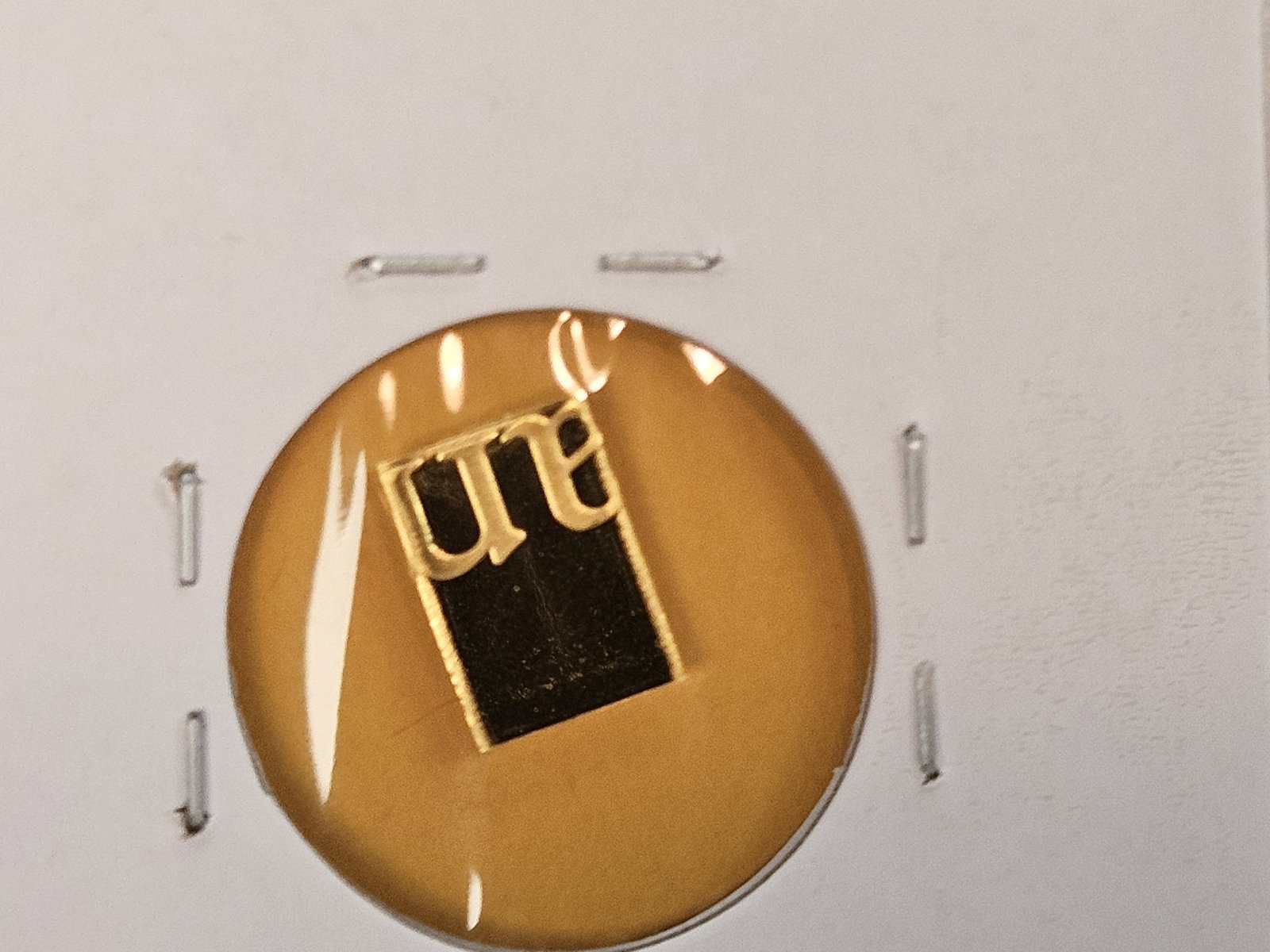 GOLD! Valcambi Suisse One Gram .9999 fine gold bar - 2