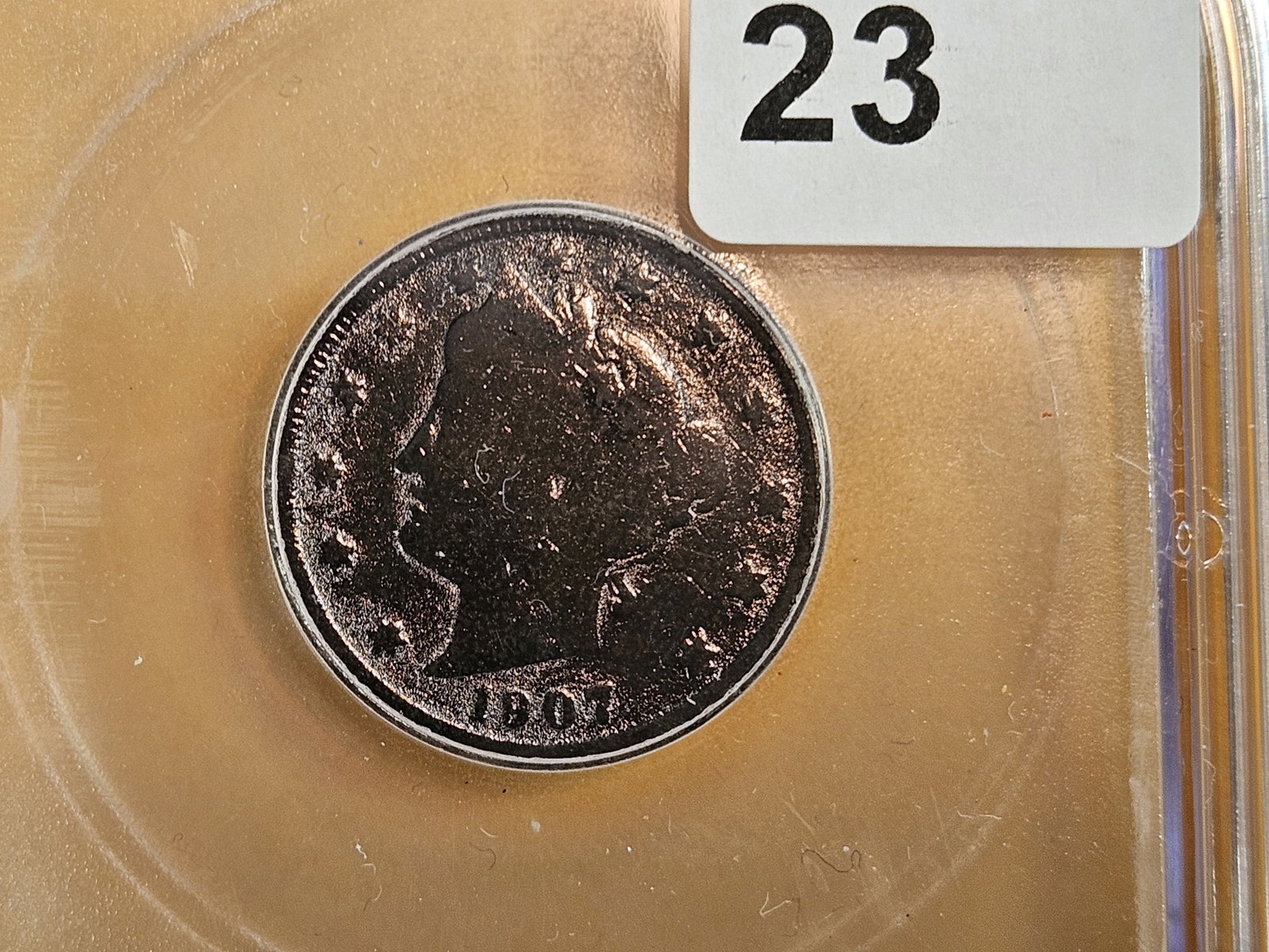 ICG 1907 Liberty "V" Nickel: Black Ruthenium plated