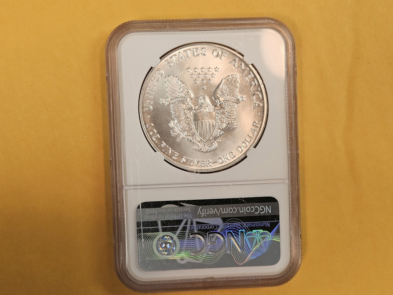 * KEY DATE! NGC 1986 American Silver Eagle in Mint State 69 - 2