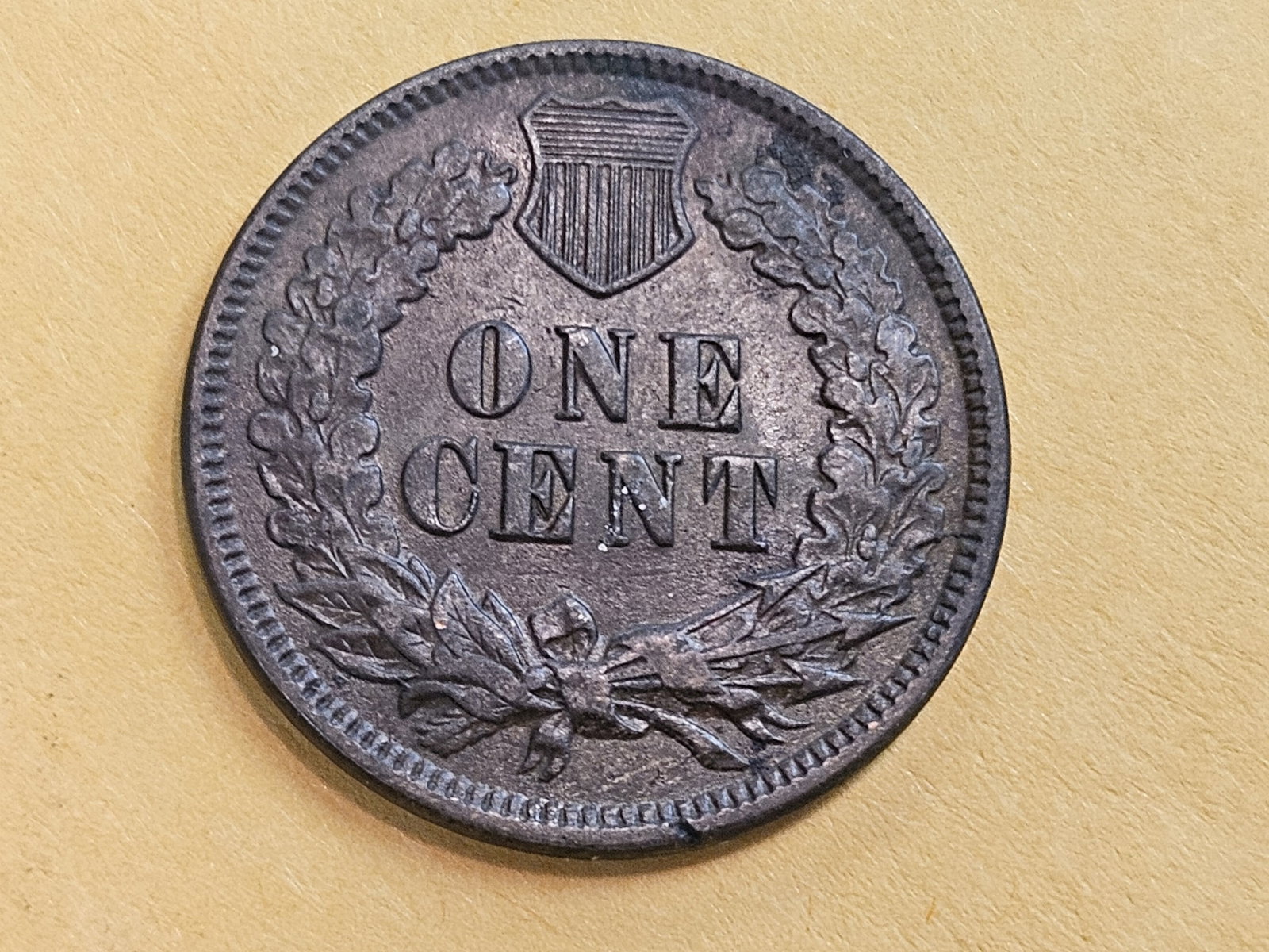 Better Date 1875 Indian cent - 4