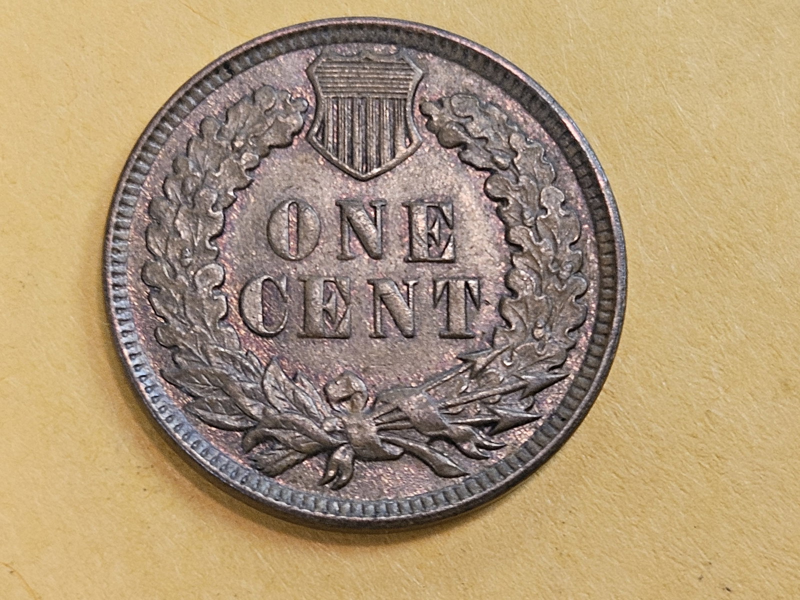 Choice Brown Uncirculated 1908 Indian Cent - 4