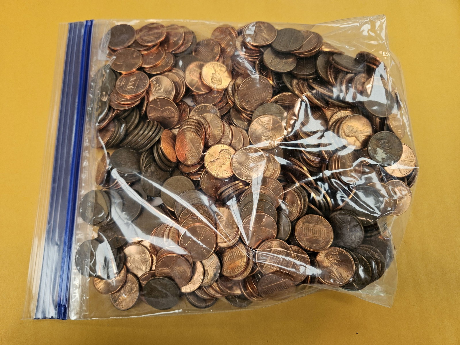 THREE Pounds of mixed Lincoln Cents - 2