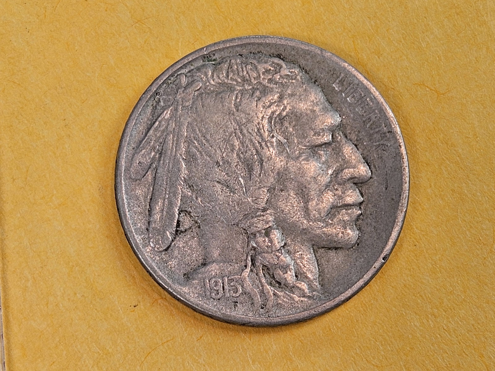 * Semi-key 1913-D Type 2 Buffalo Nickel in Extra Fine (1 of 5)