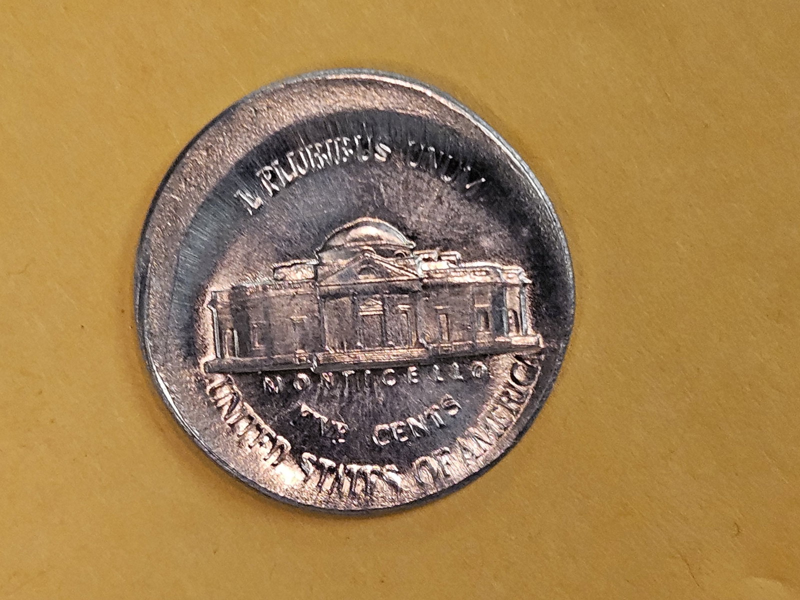 MINT ERROR! Gem Brilliant Uncirculated 1996 Jefferson Nickel - 5