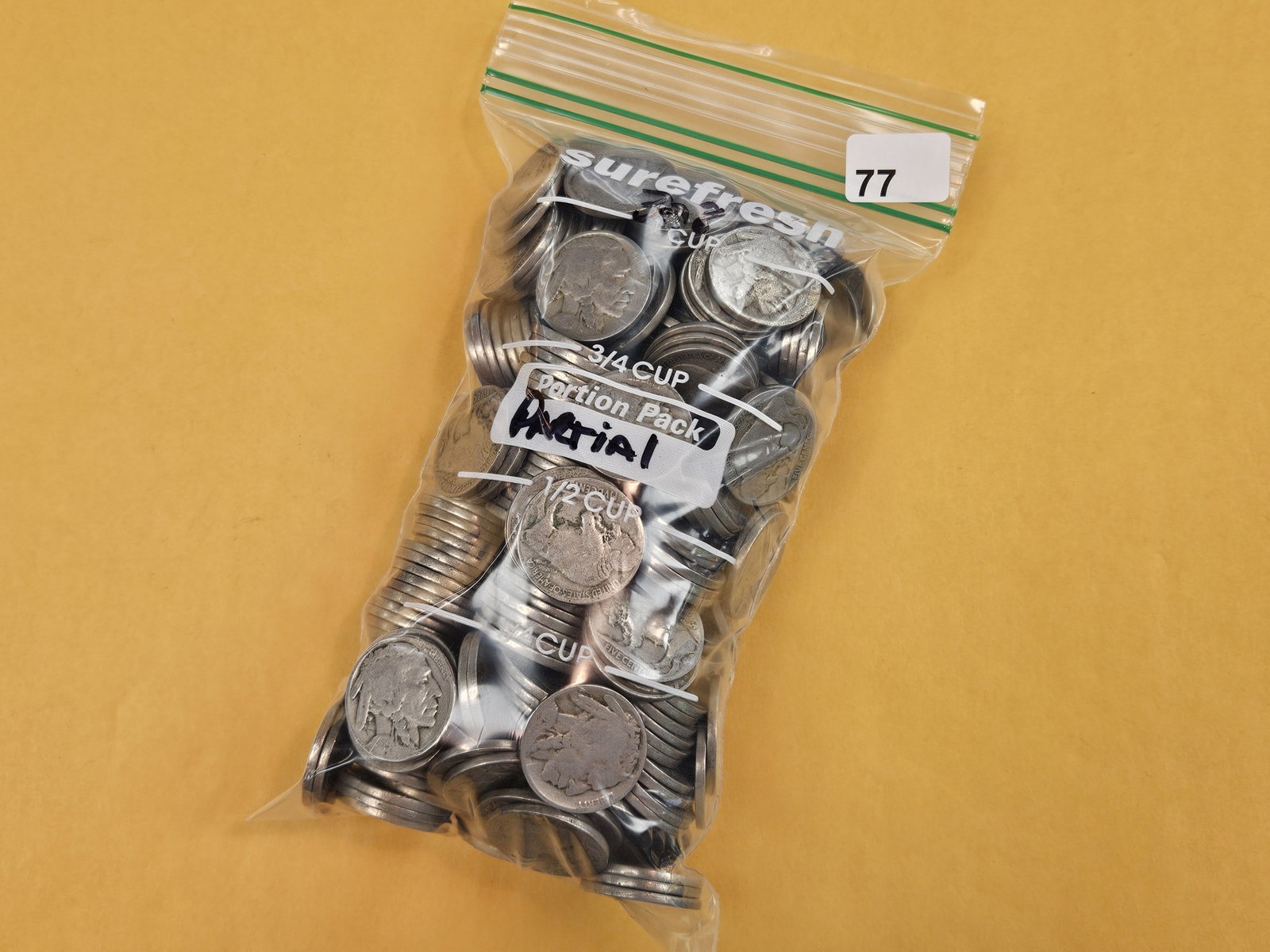 THREE HUNDRED and EIGHT Buffalo Nickels (1 of 1)
