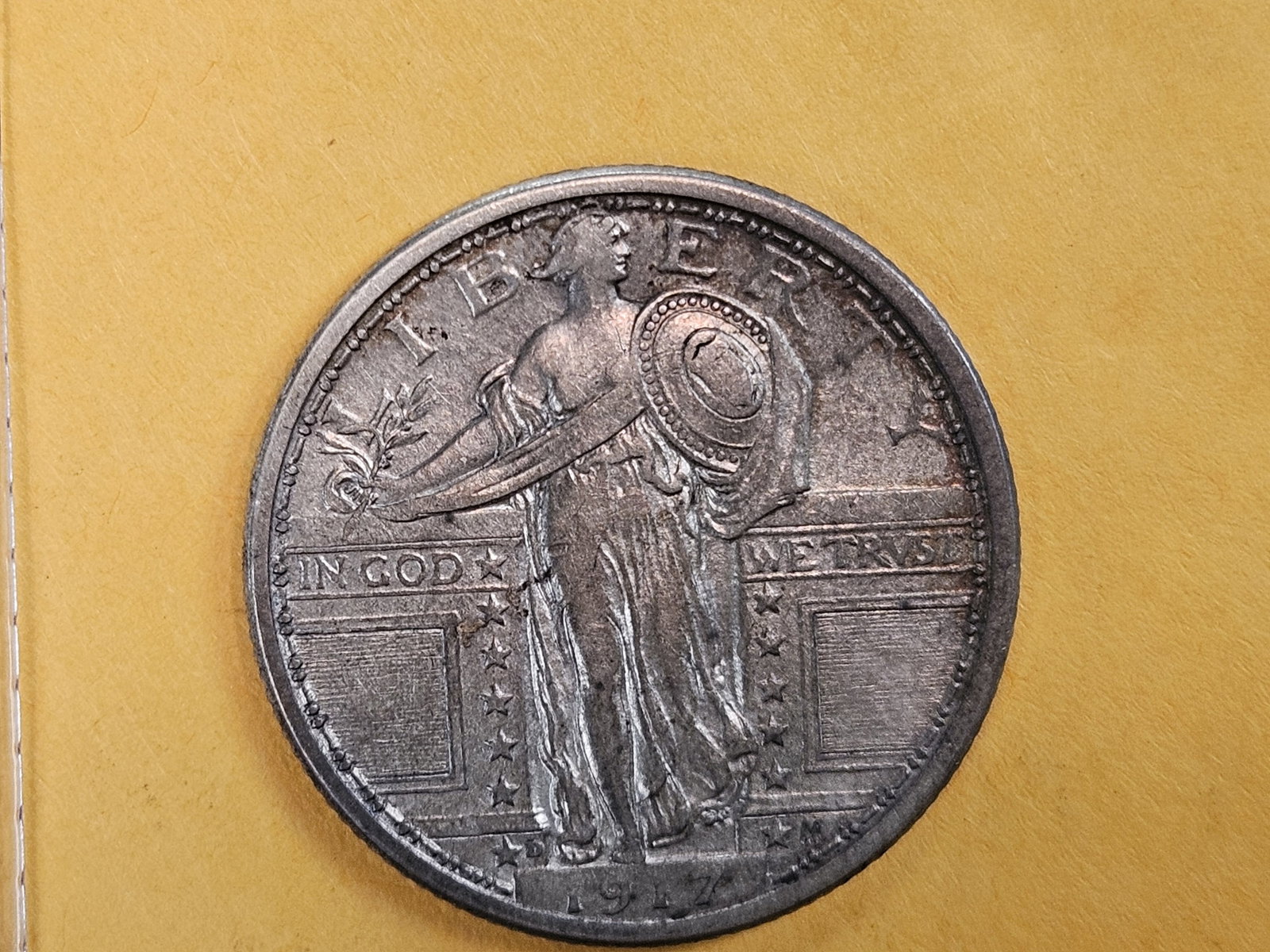 1917 Standing Liberty Quarter in Extra Fine - 45 - 4