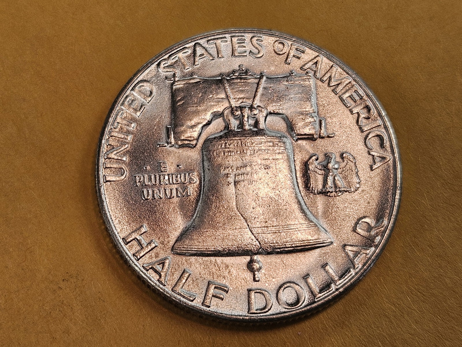 Very Choice Brilliant Uncirculated 1952-S Franklin Half Dollar - 4