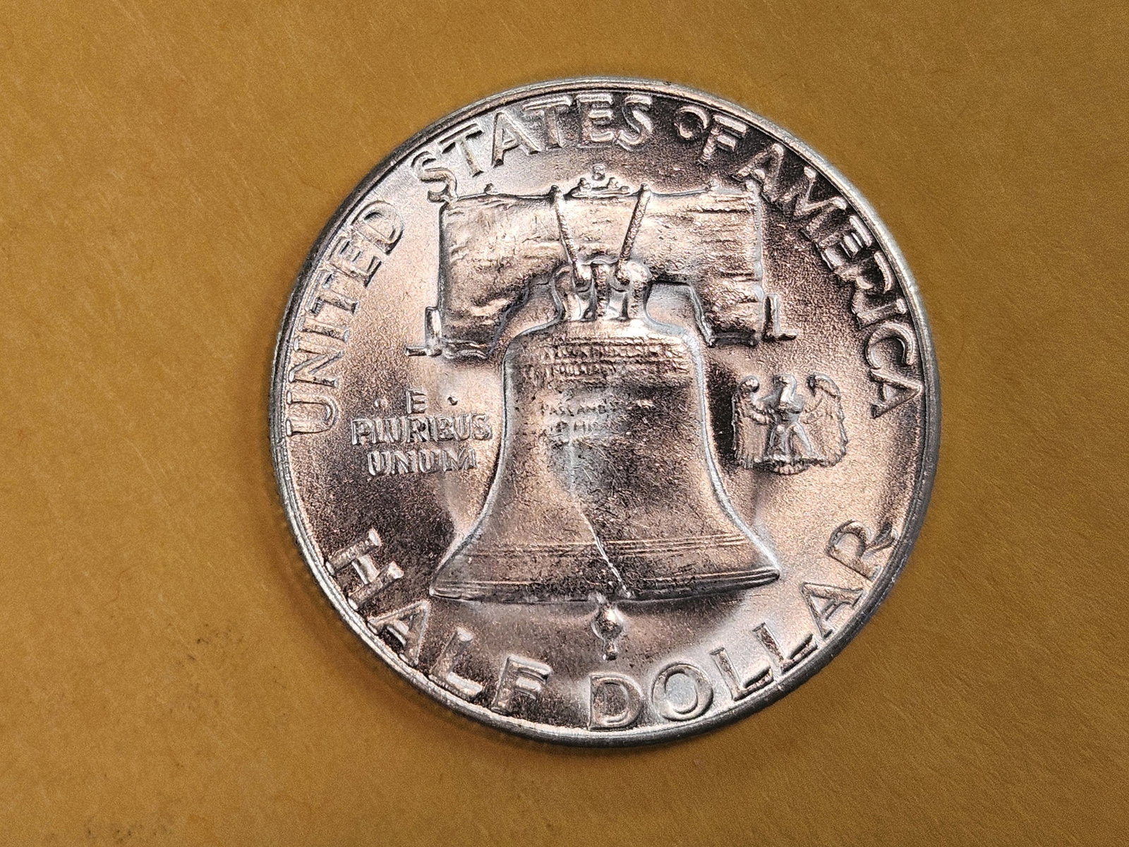 Very Choice Brilliant Uncirculated 1952-S Franklin Half Dollar - 5