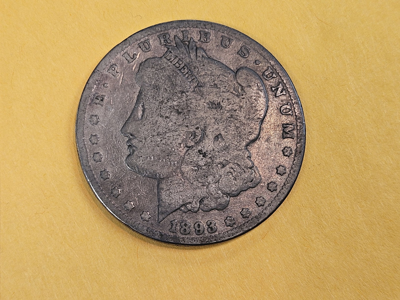 ** KEY DATE ** 1893 Morgan Dollar in Good: Tough KEY DATE!
