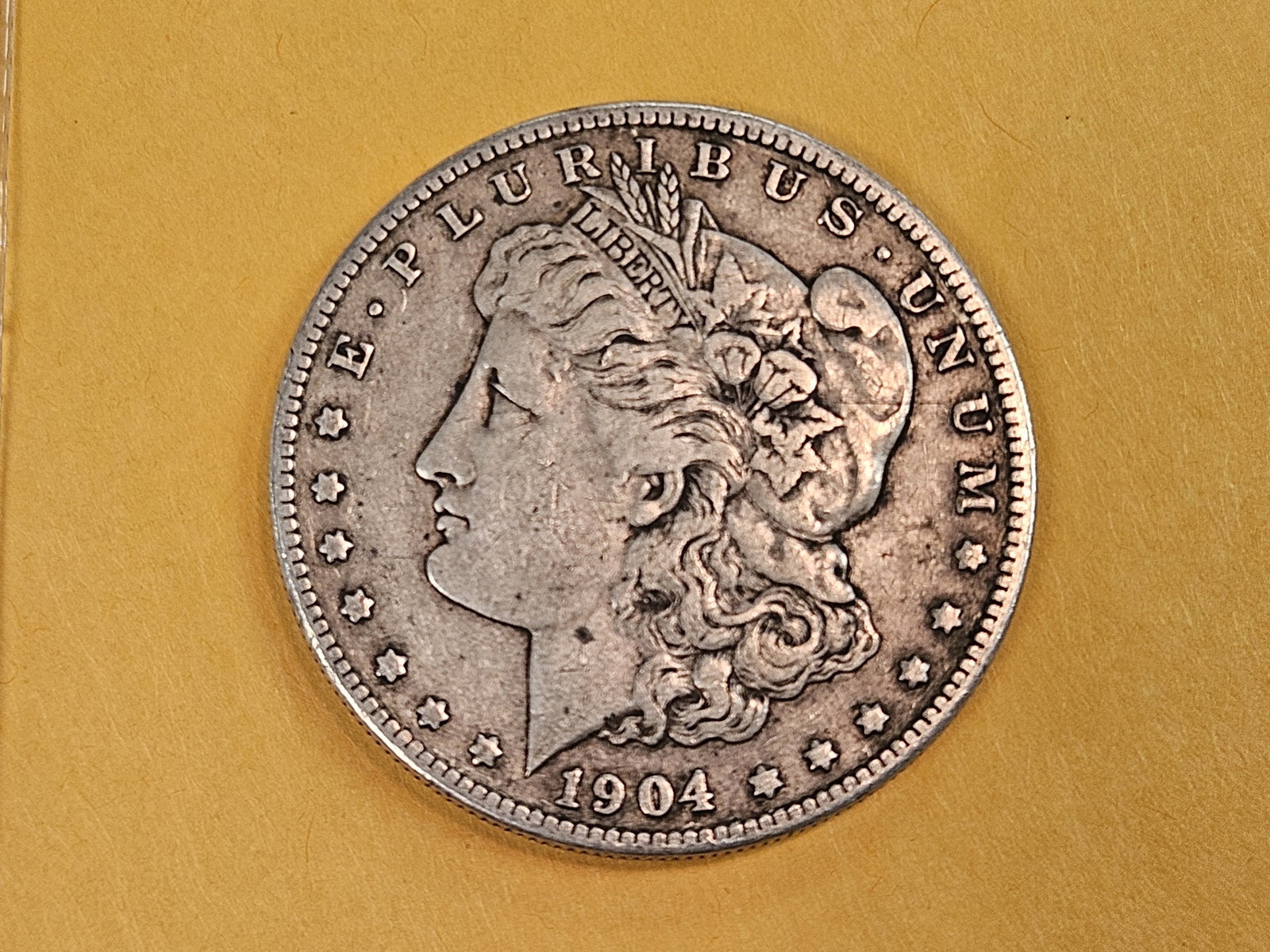Better Date 1904-S Morgan Dollar: In Very Fine plus
