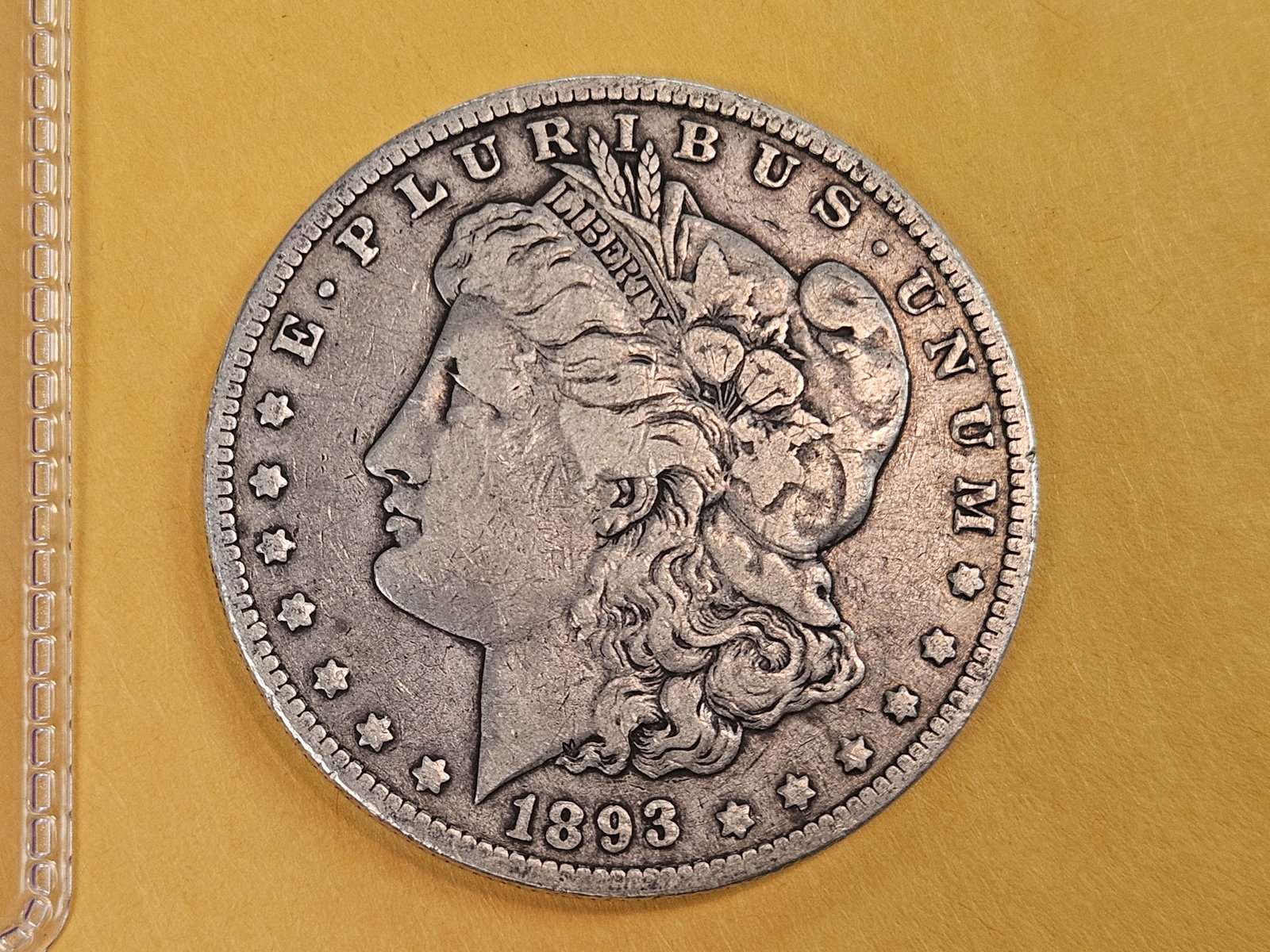 ** KEY DATE ** 1893-O Morgan Dollar in Very Fine: Another tough KEY DATE!