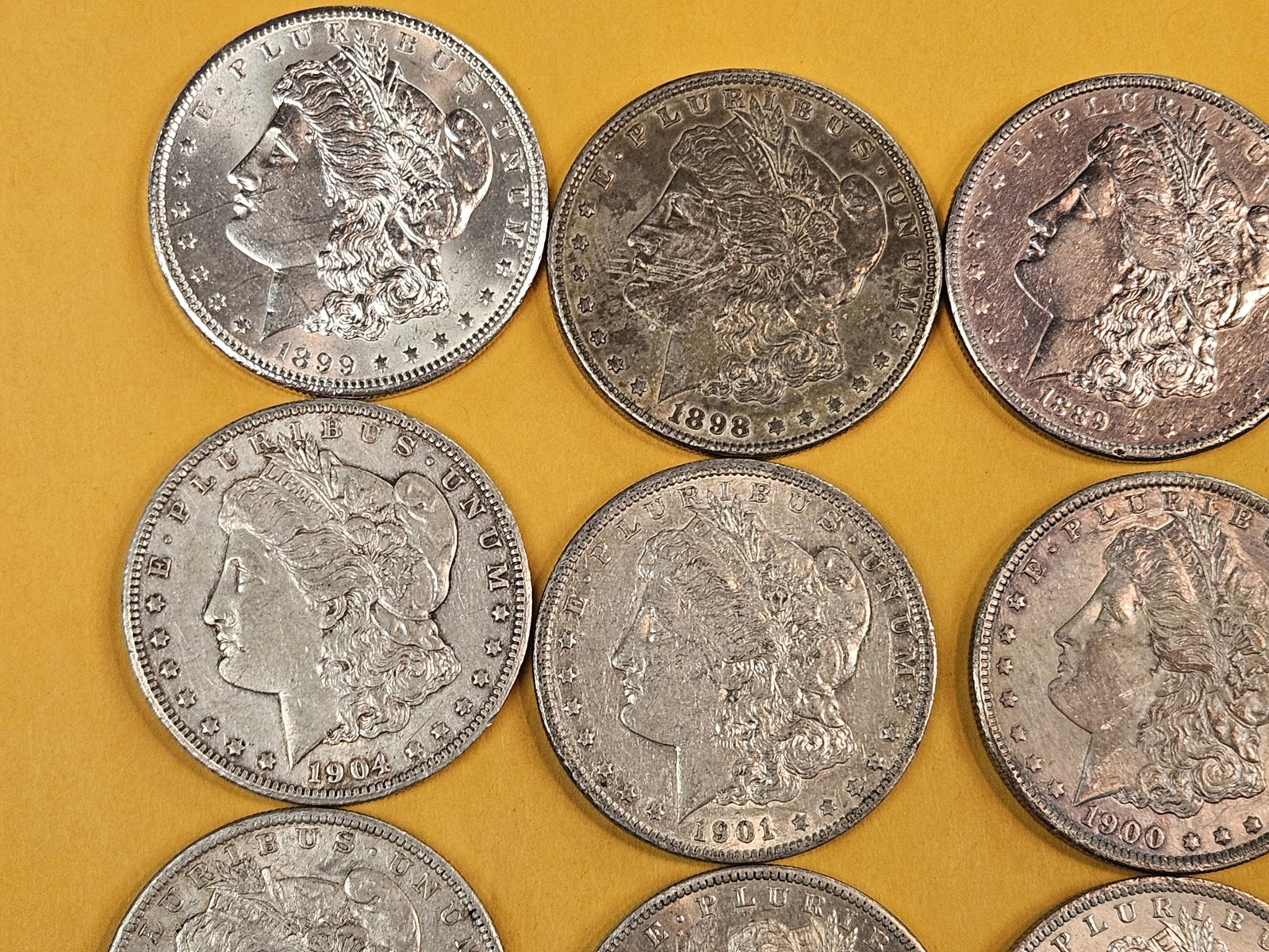 ** FULL ROLL ** Twenty Morgan Silver Dollars - 2