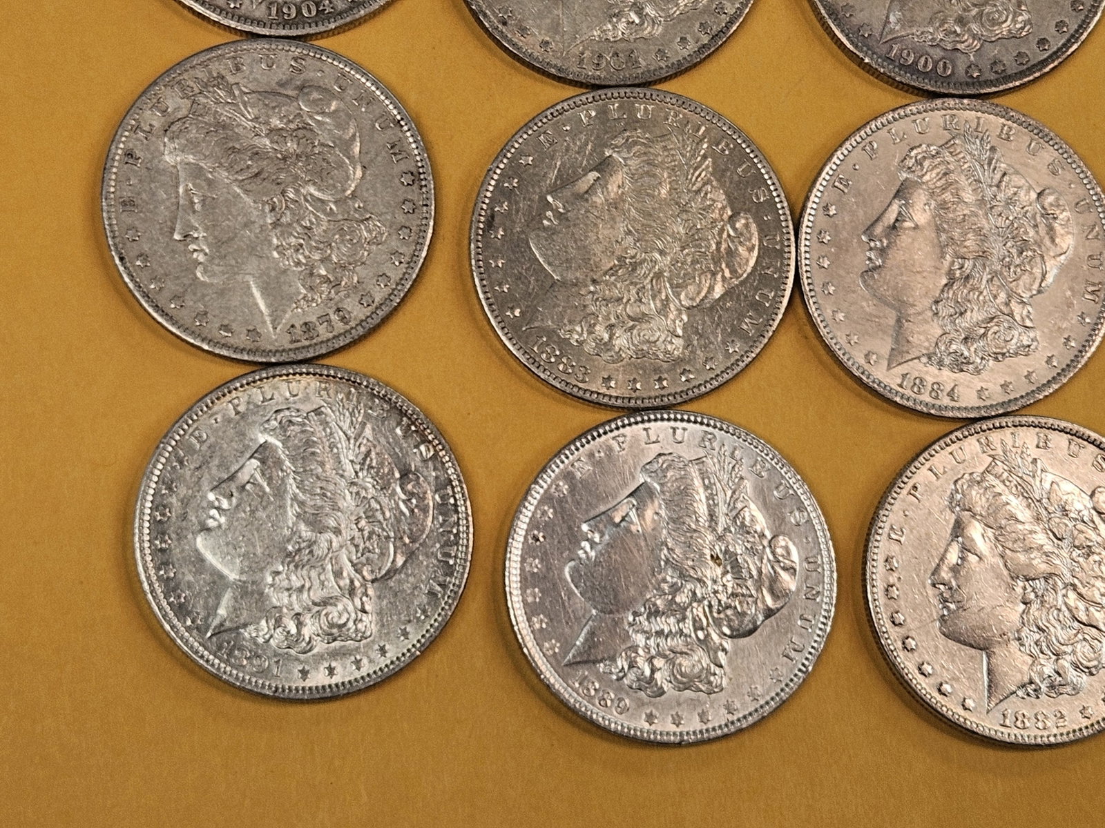 ** FULL ROLL ** Twenty Morgan Silver Dollars - 5