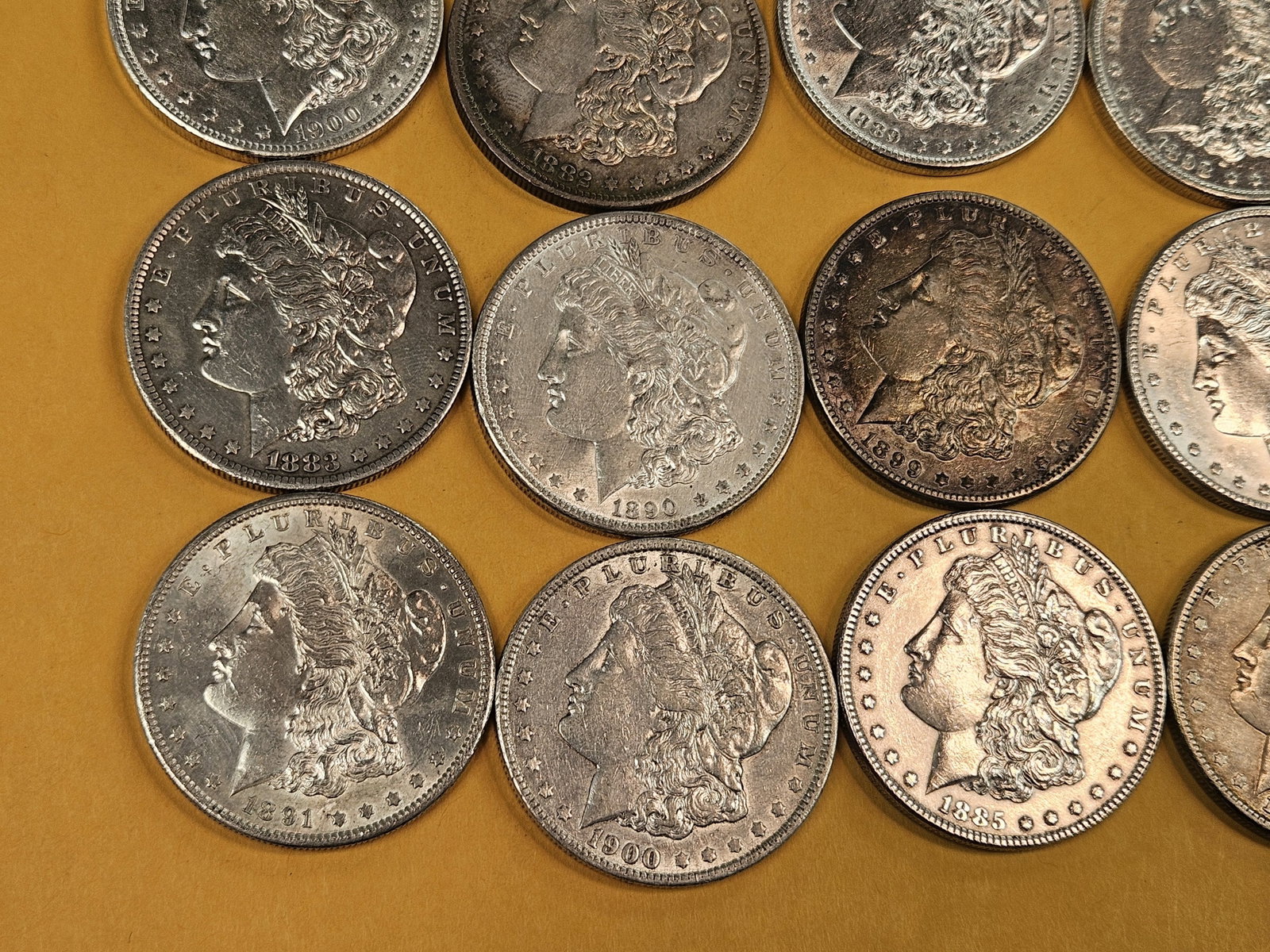 ** FULL ROLL ** Twenty Morgan Silver Dollars - 5