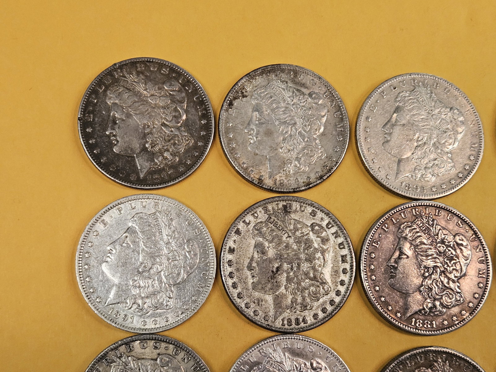 ** FULL ROLL ** Twenty Morgan Silver Dollars - 2