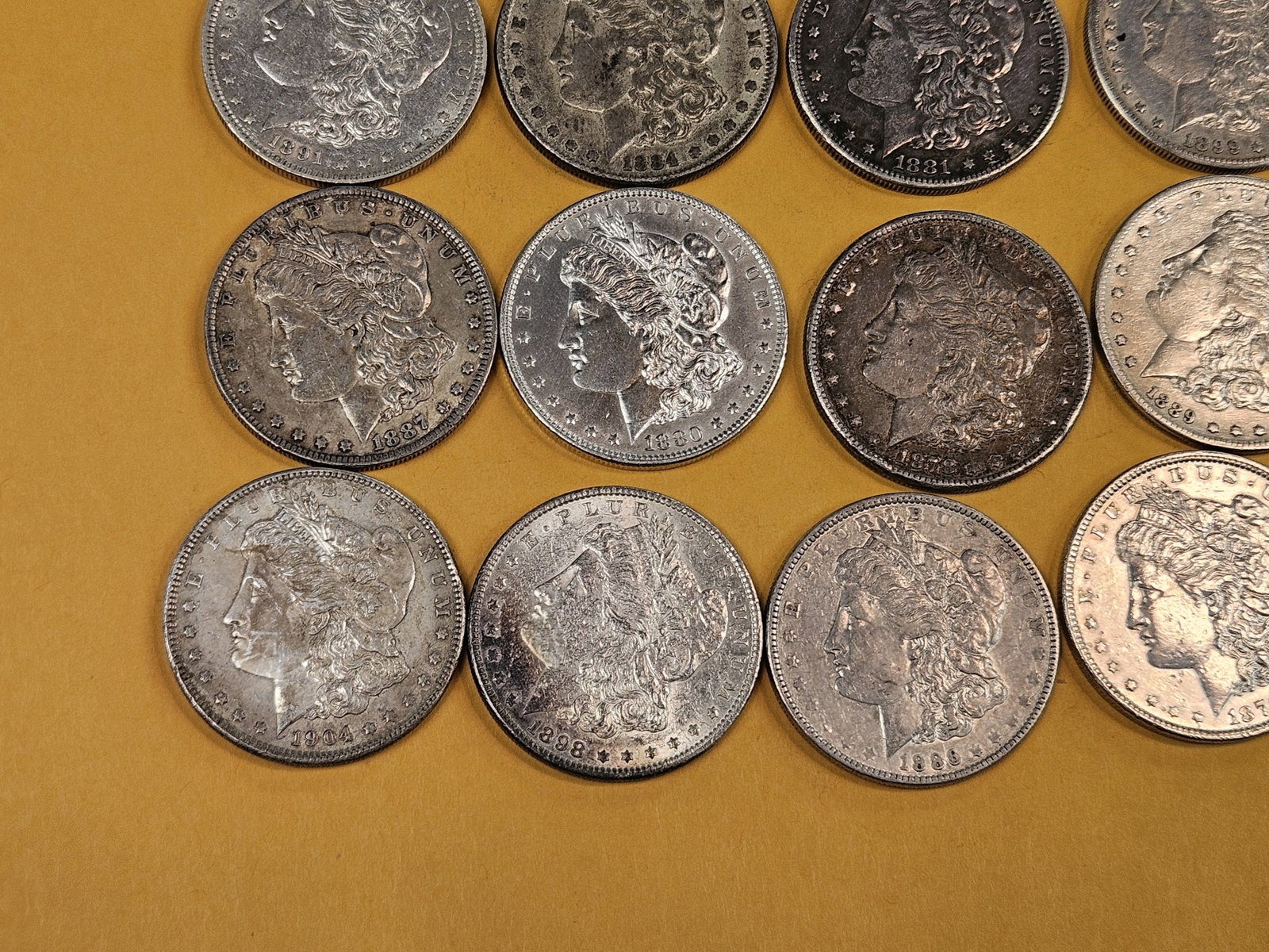 ** FULL ROLL ** Twenty Morgan Silver Dollars - 5