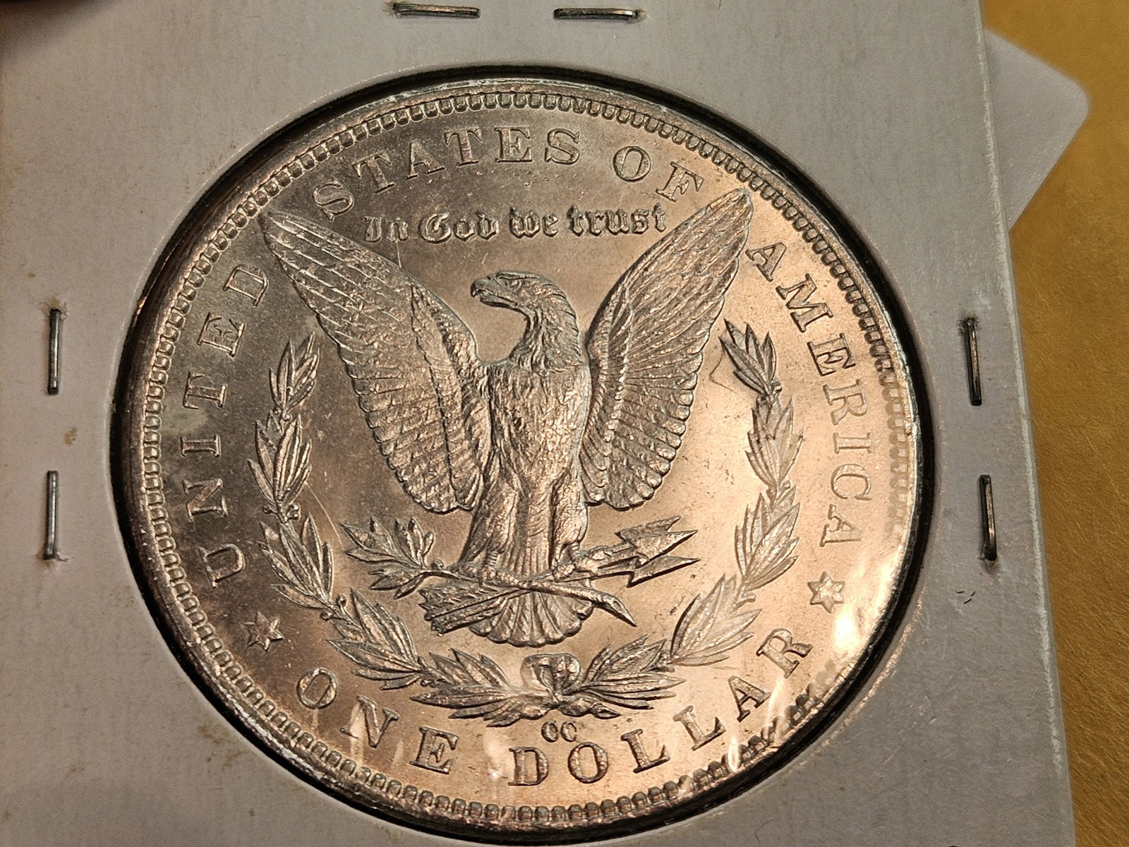 ** KEY DATE ** Choice Brilliant Uncirculated plus 1883-CC Morgan Dollar - 6