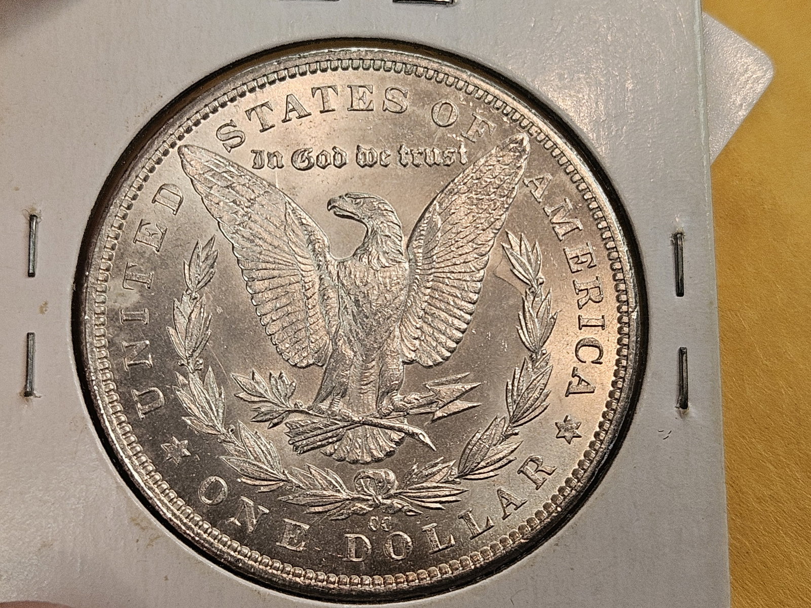 ** KEY DATE ** Choice Brilliant Uncirculated plus 1883-CC Morgan Dollar - 7