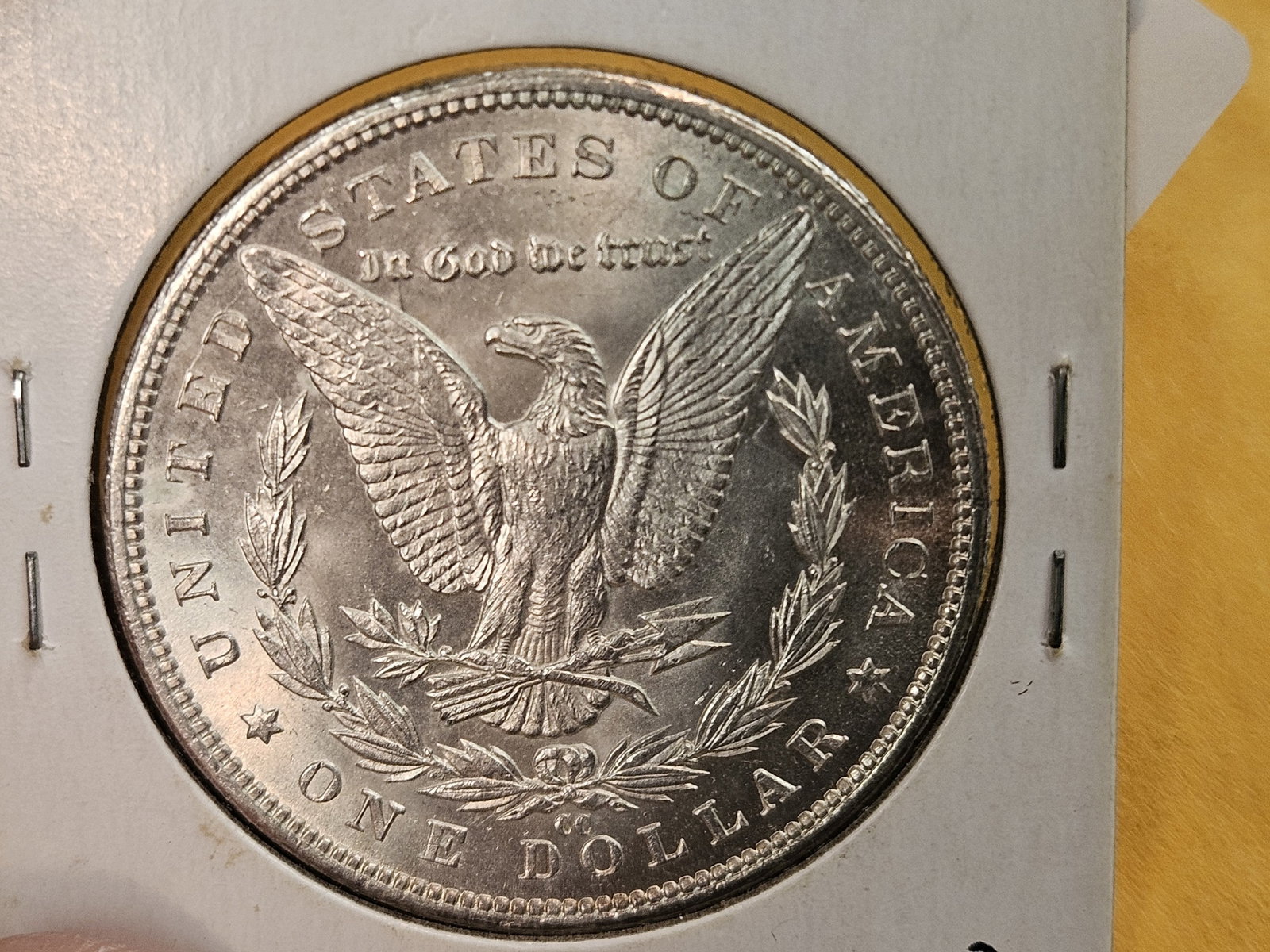 ** KEY DATE ** Choice Brilliant Uncirculated plus 1883-CC Morgan Dollar - 9