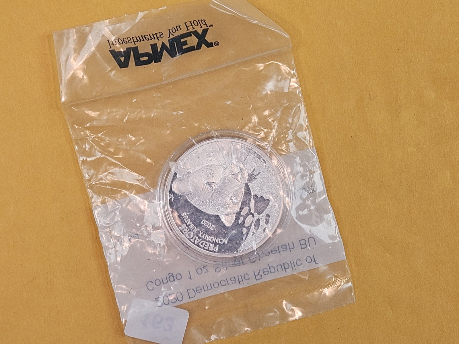 GEM 2020 Democratic Republic of Congo Silver 20 Francs - 2