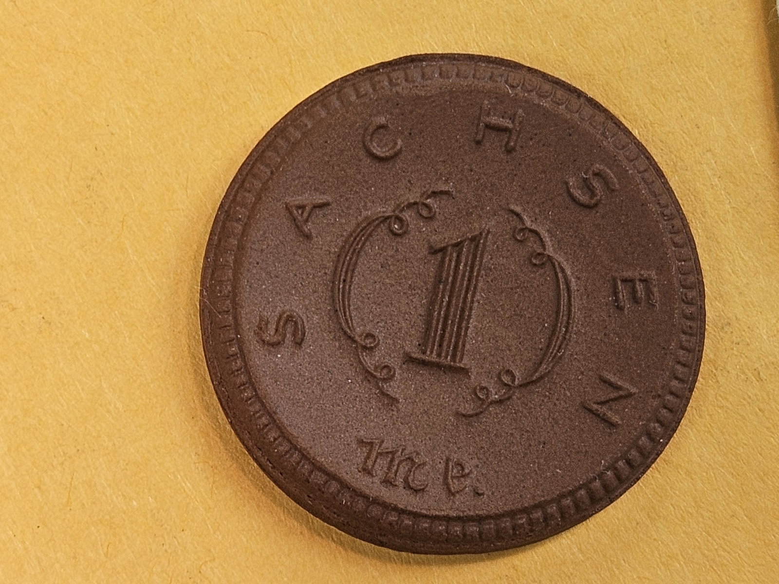 GEM 1921 German War Token 1 mark - 3