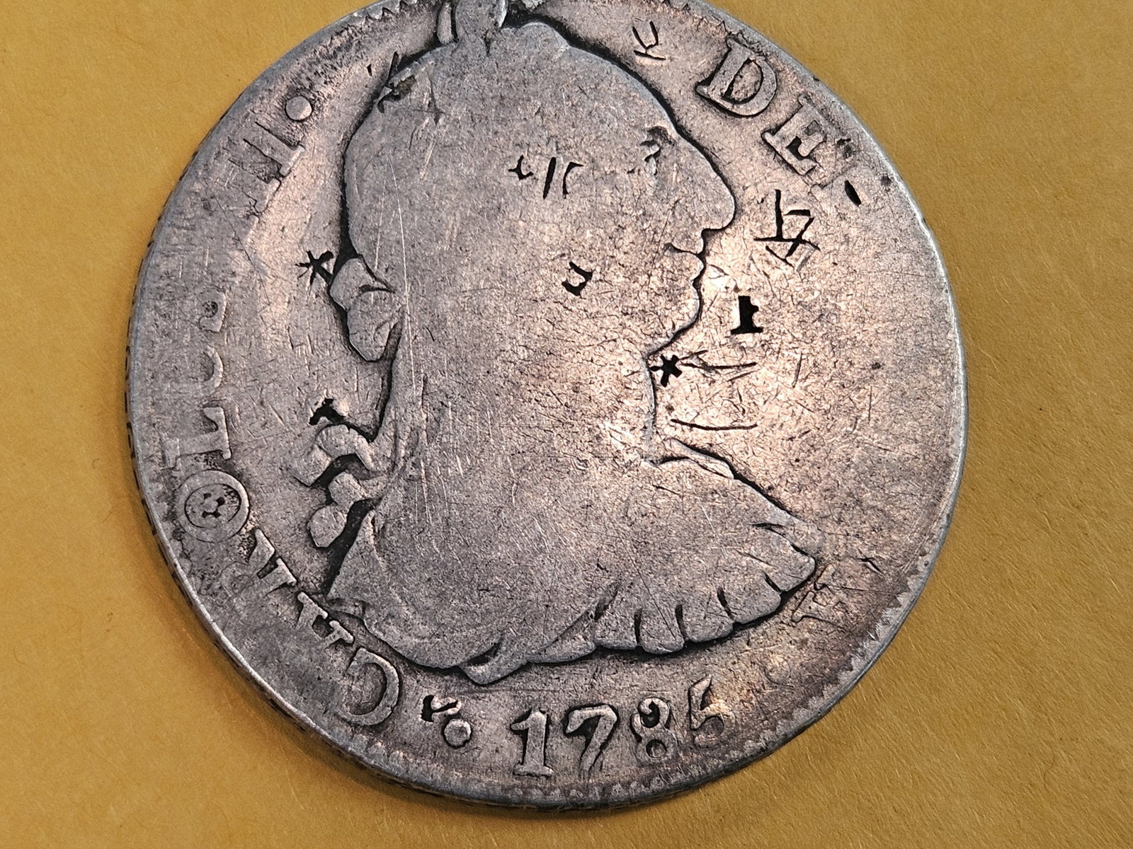 1785 Mexico silver 8 reals - 3