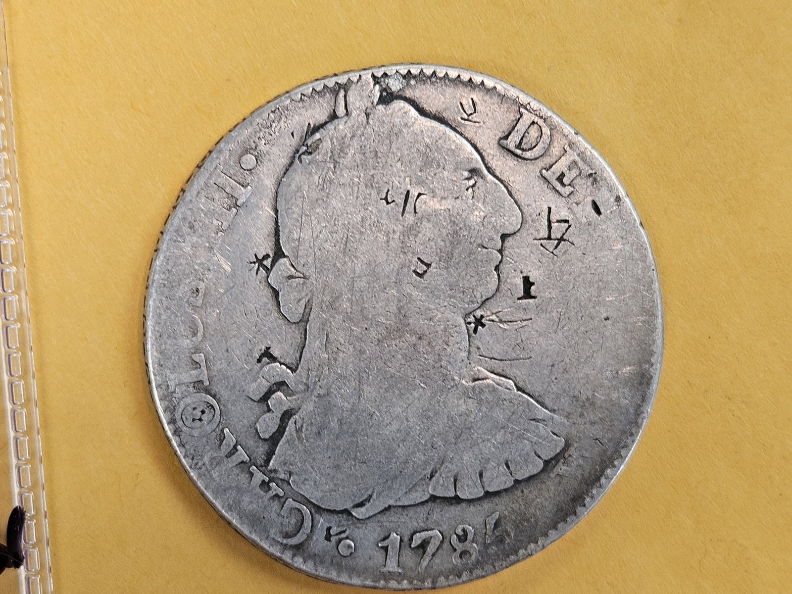 1785 Mexico silver 8 reals - 4