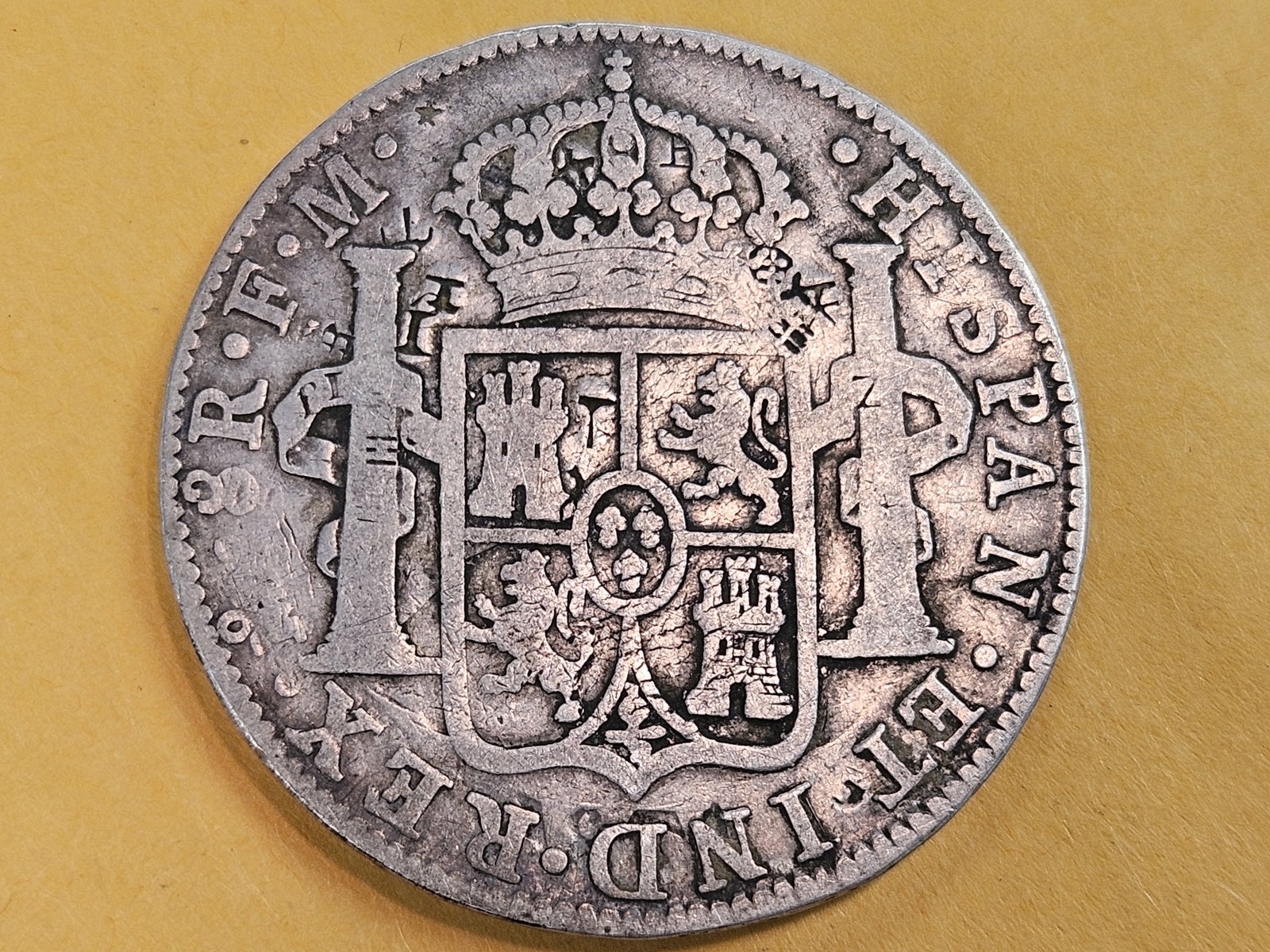 1785 Mexico silver 8 reals - 5