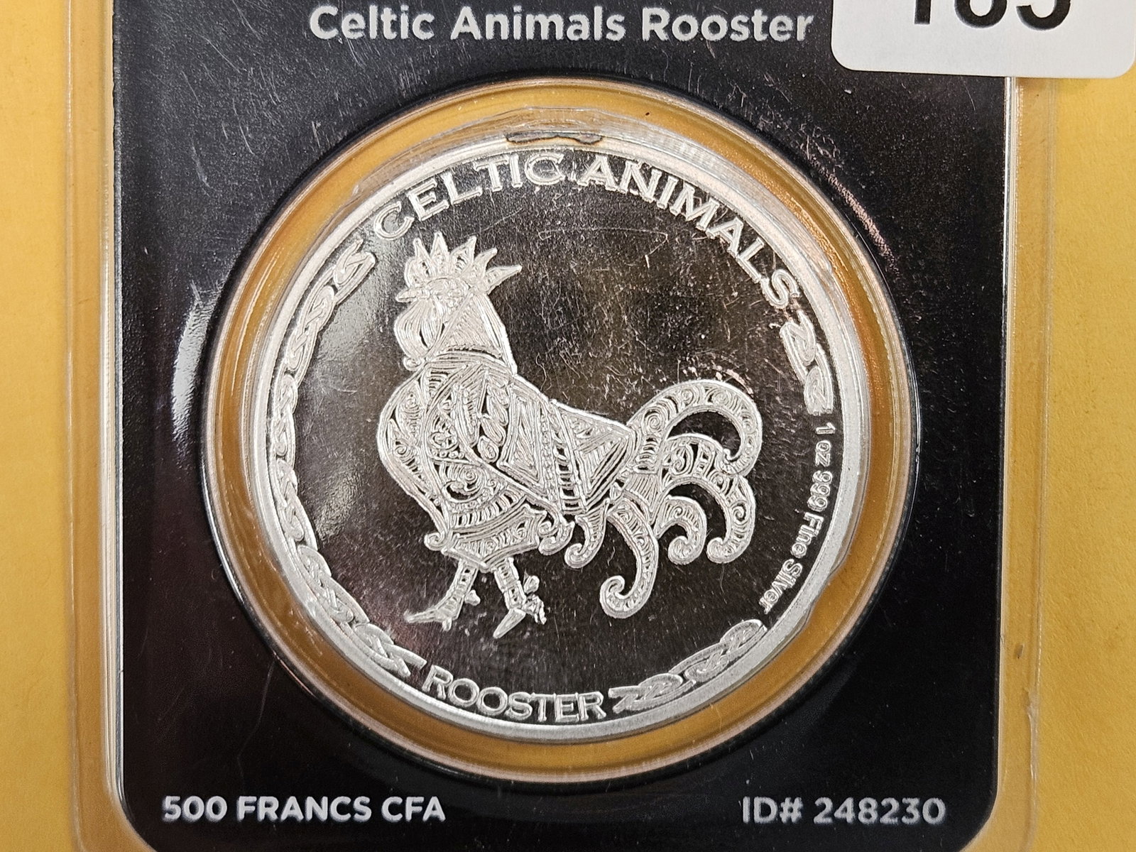 GEM 2022 Chad Silver 500 Francs (1 of 3)
