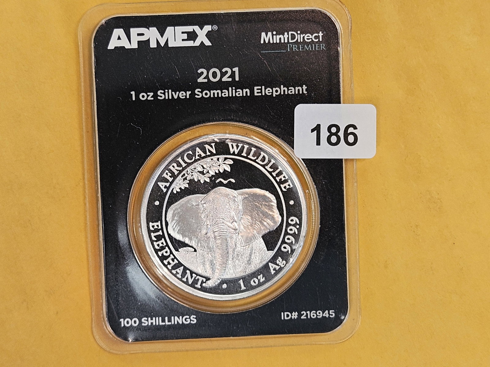 GEM 2020 Somali Republic silver 100 shillings - 2