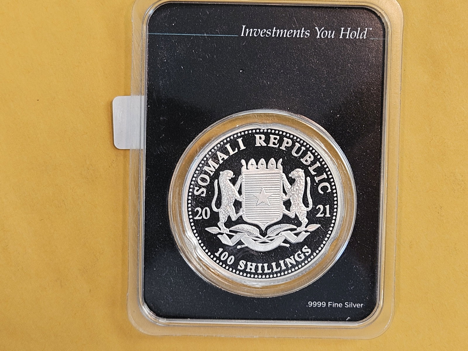 GEM 2020 Somali Republic silver 100 shillings - 3