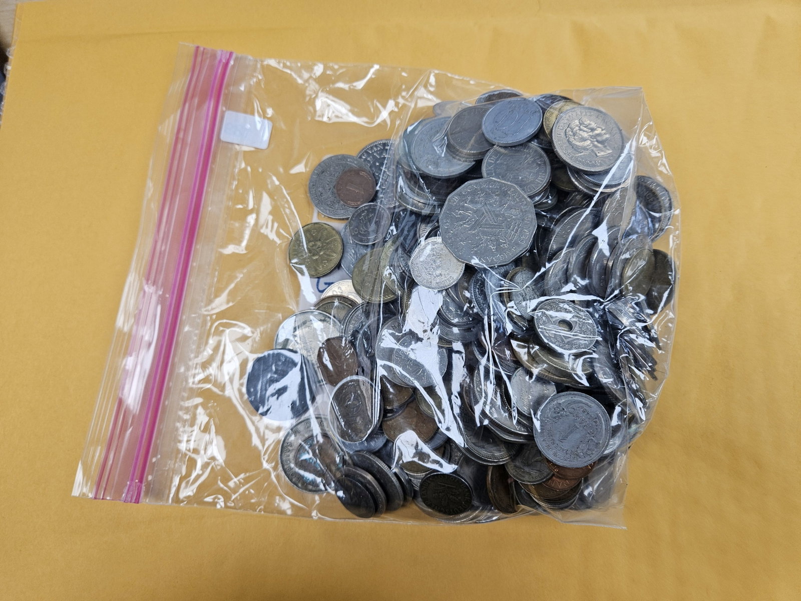 THREE and one-Half POUNDS of mixed World Coins - 2