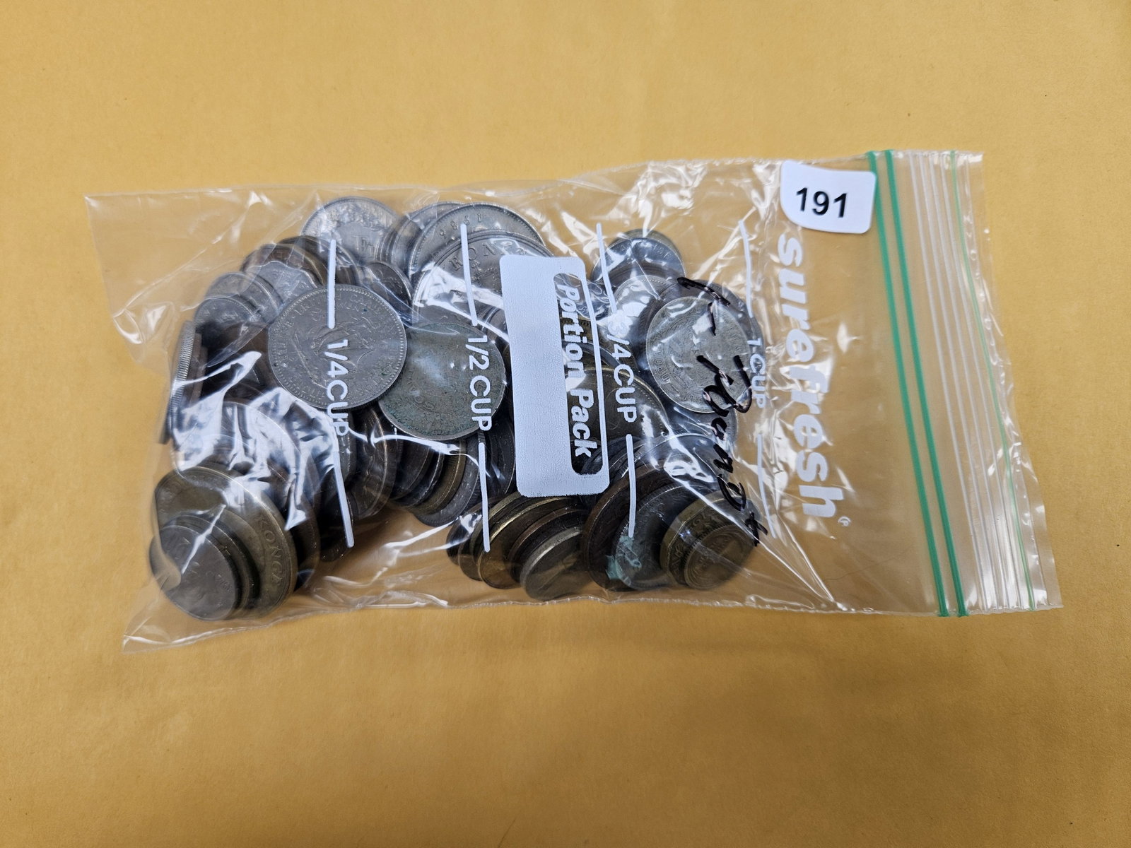 ONE POUND of Mixed World Coins: From dealer. Unsearched by us