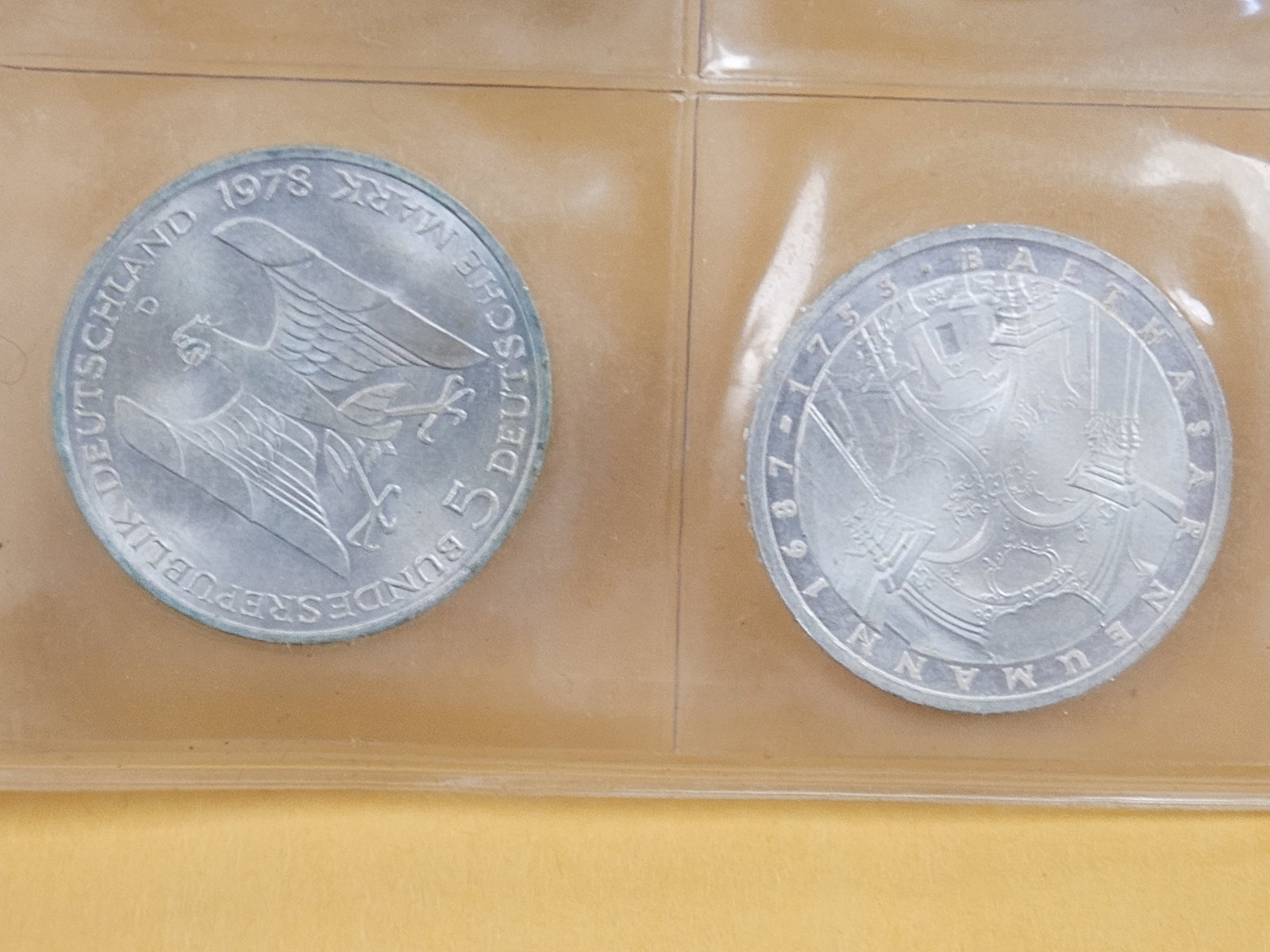TWENTY Uncirculated Silver German 5 reichsmark coins - 11