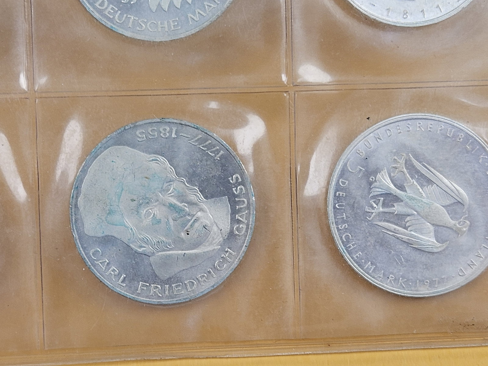 TWENTY Uncirculated Silver German 5 reichsmark coins - 12