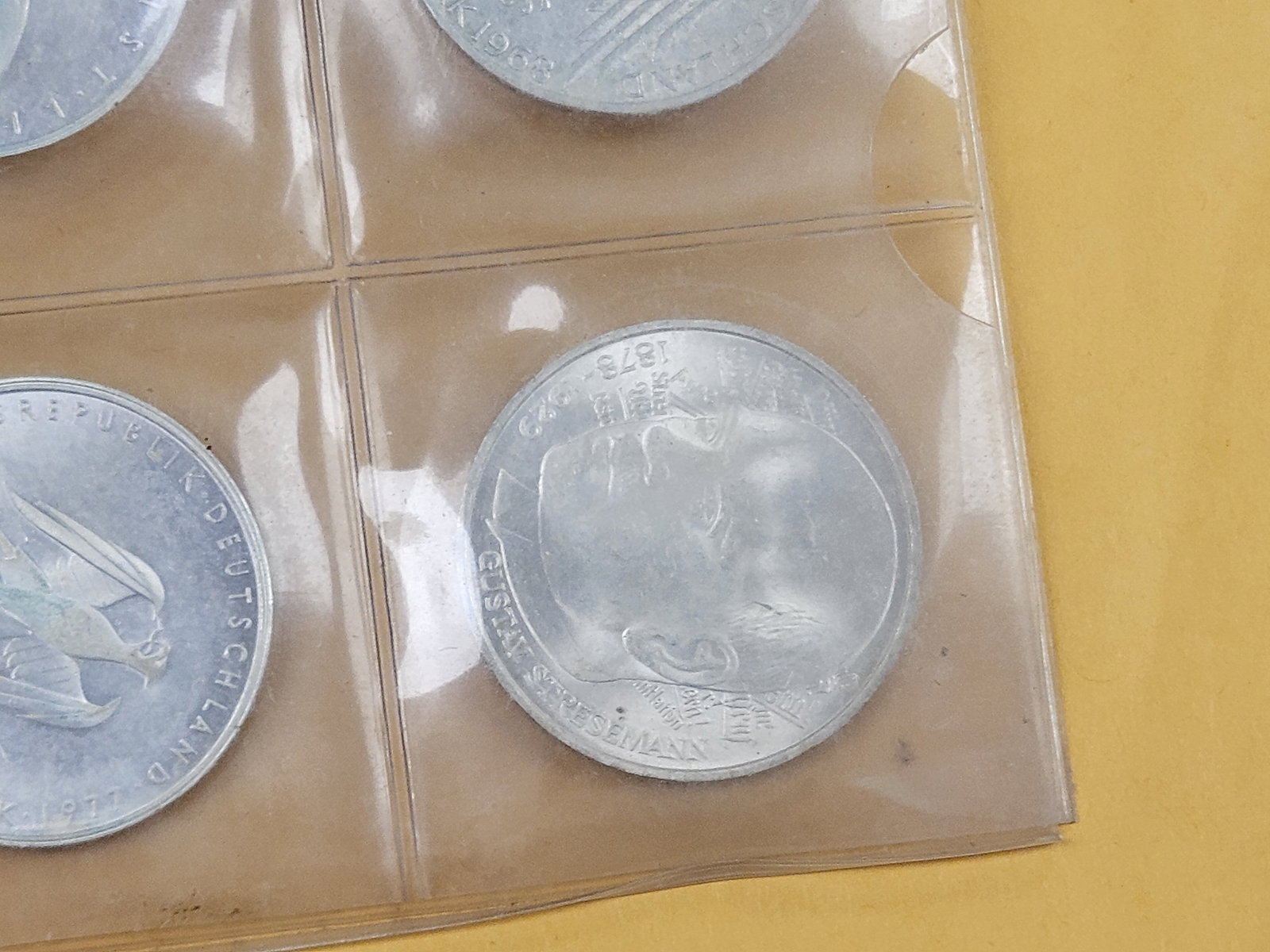 TWENTY Uncirculated Silver German 5 reichsmark coins - 13