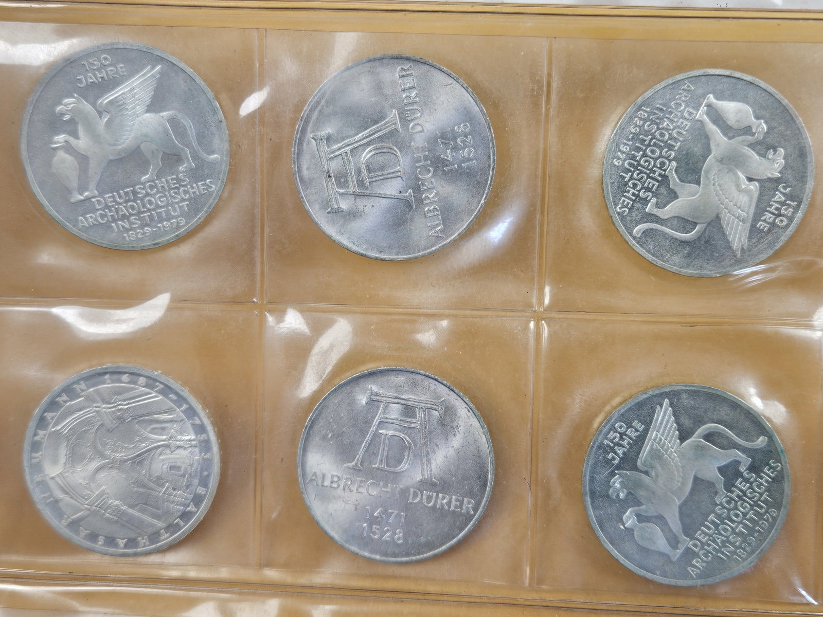 TWENTY Uncirculated Silver German 5 reichsmark coins - 16