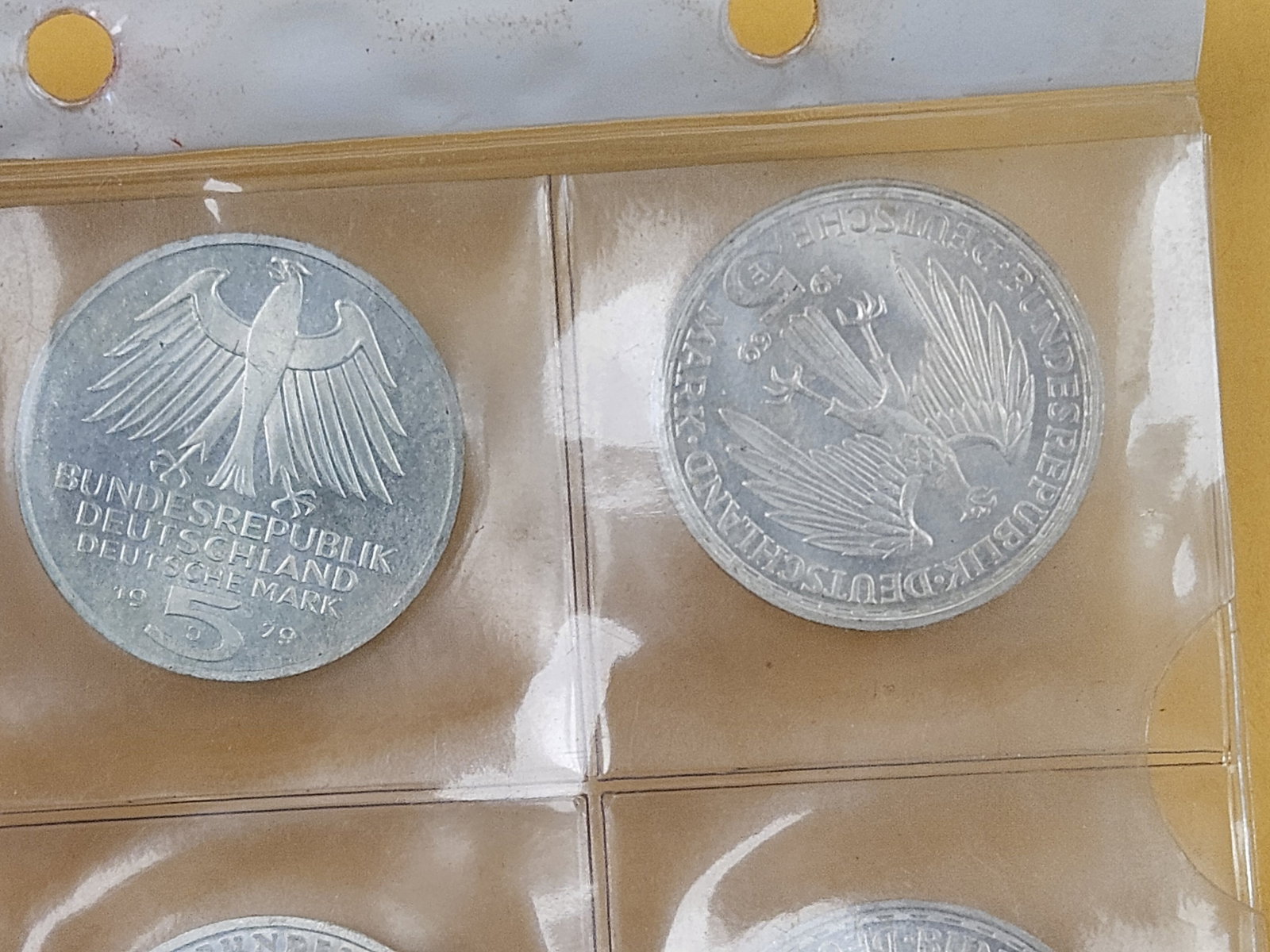 TWENTY Uncirculated Silver German 5 reichsmark coins - 4