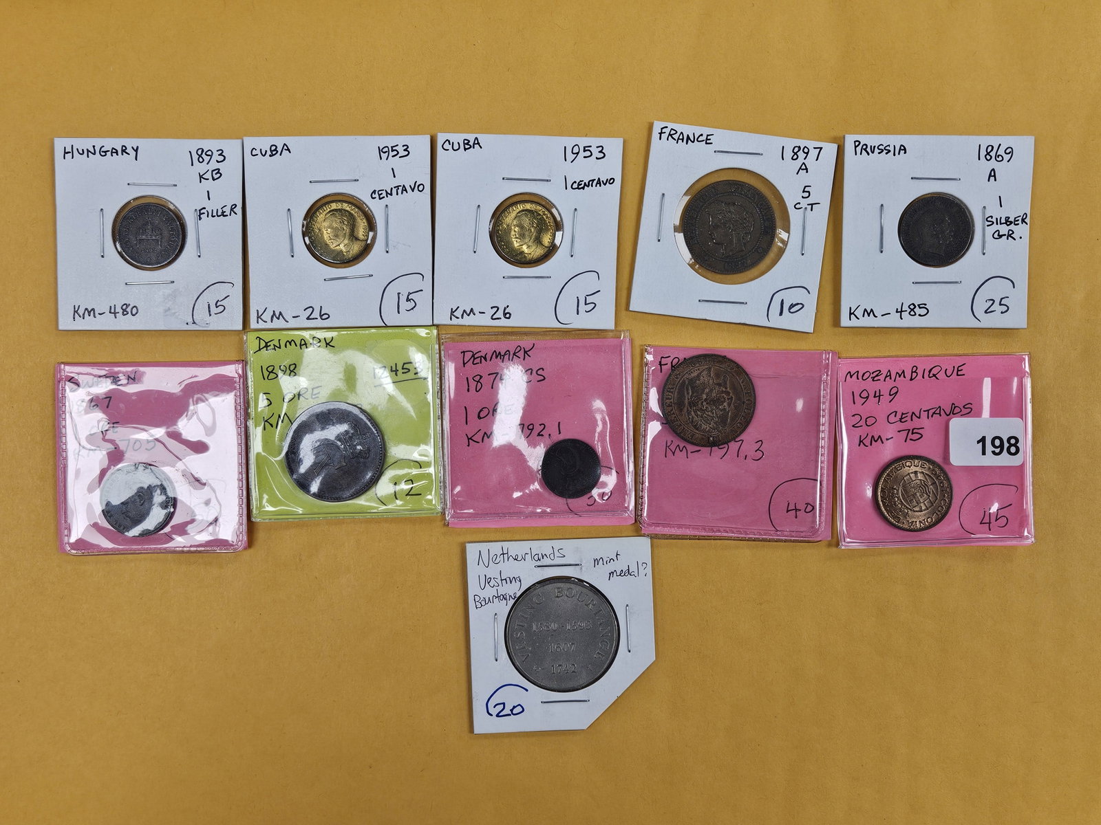 Eleven, mixed, Little better, World Coins: From all over