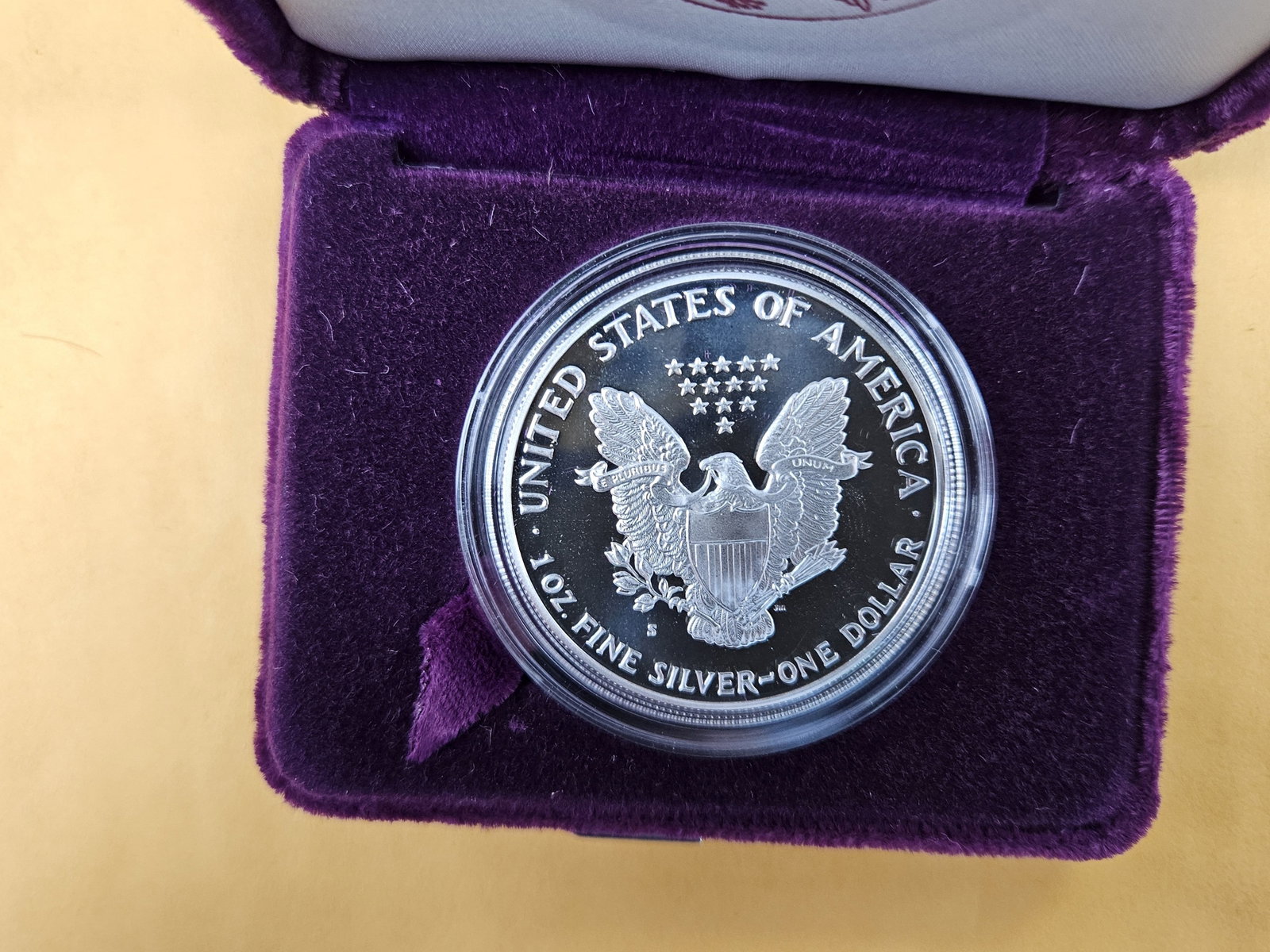 GEM Proof Deep Cameo 1991 American Silver Eagle - 3