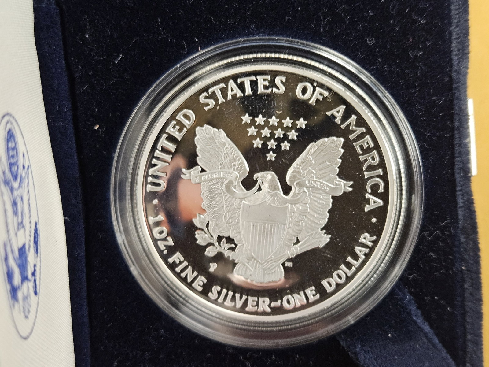 GEM Proof Deep Cameo 2000 American Silver Eagle - 3