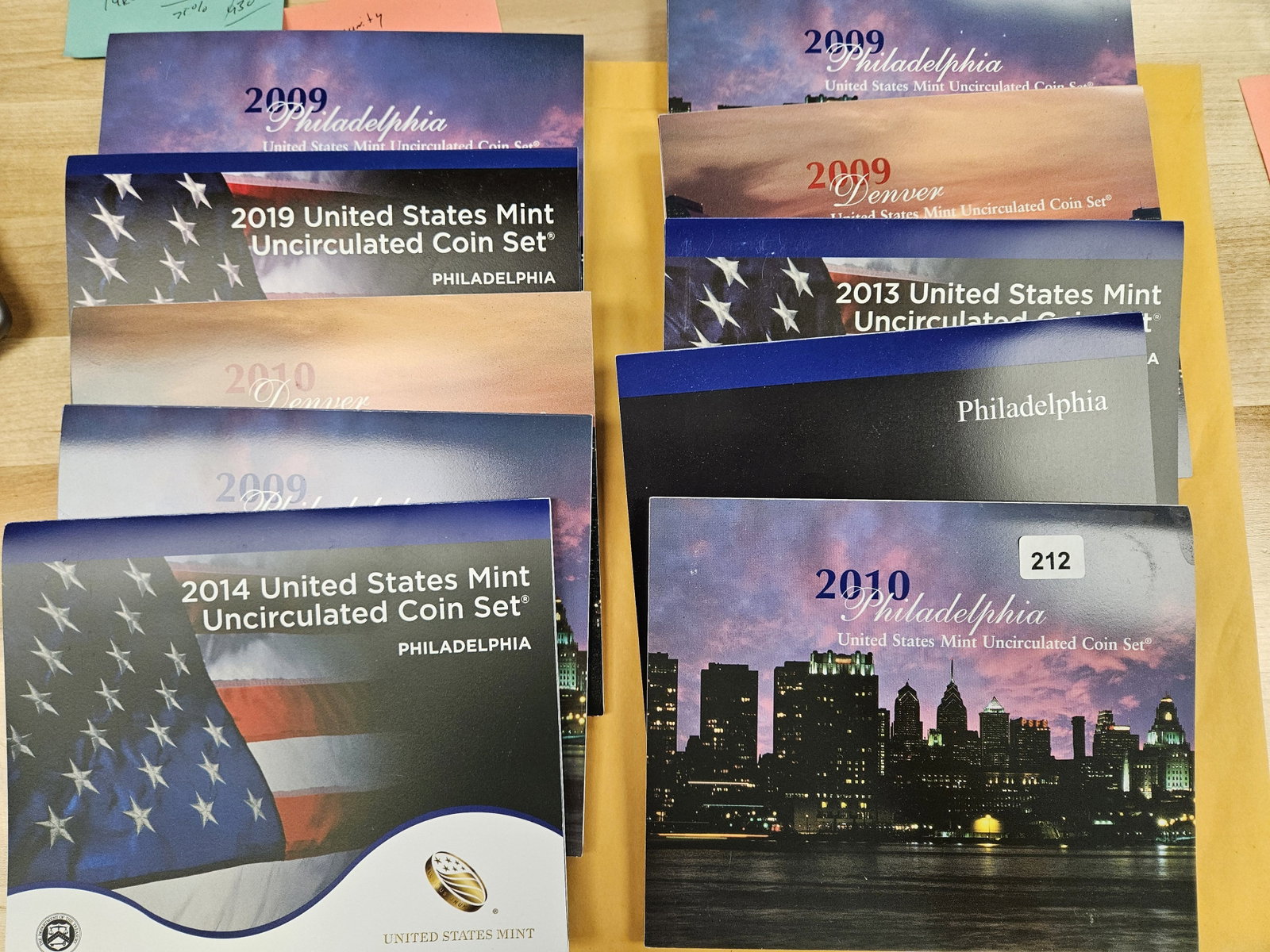 Ten Mixed US Mint Sets in OGP: No outer boxes or COAs