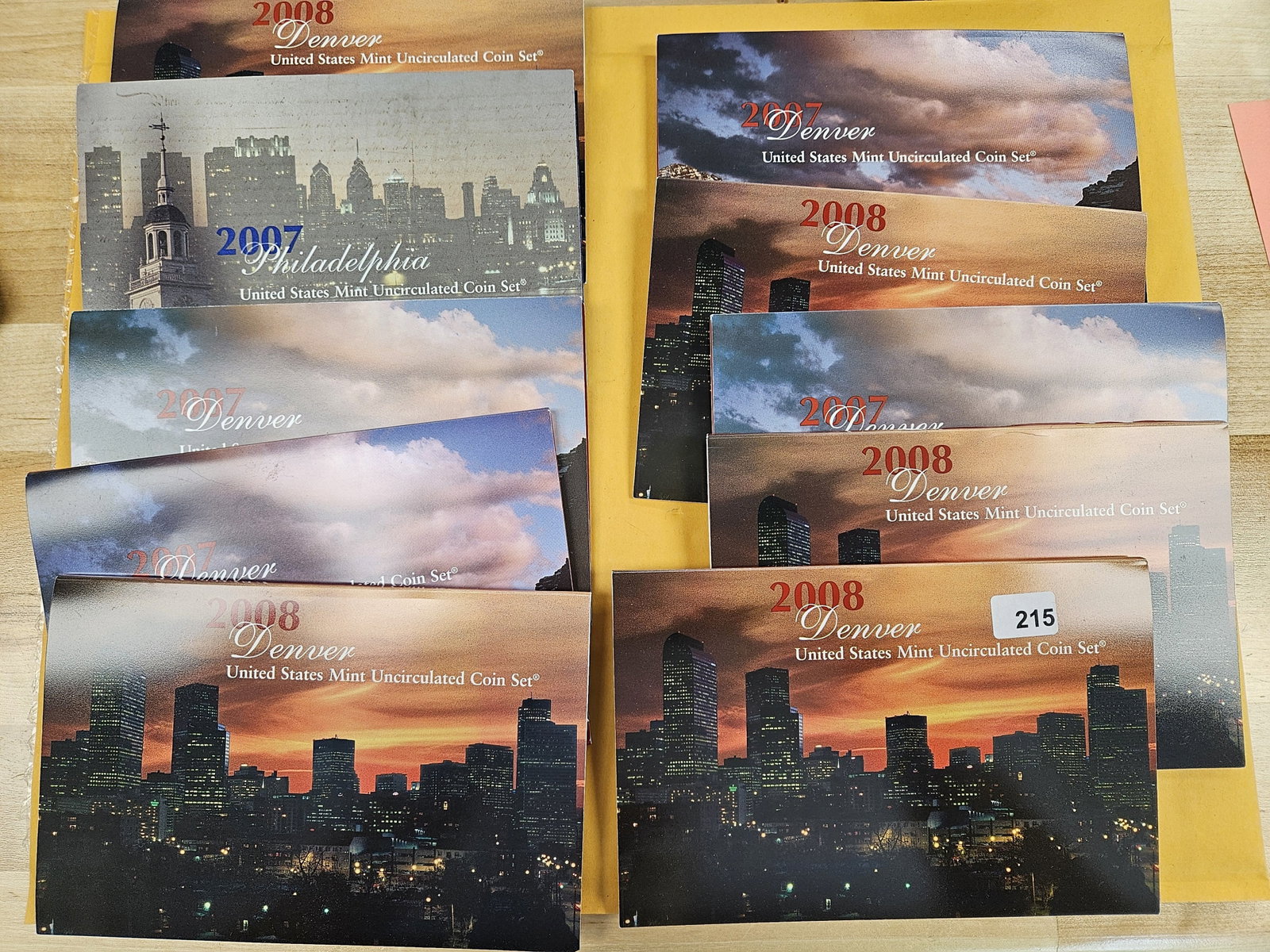 Ten Mixed US Mint Sets in OGP: No outer boxes or COAs