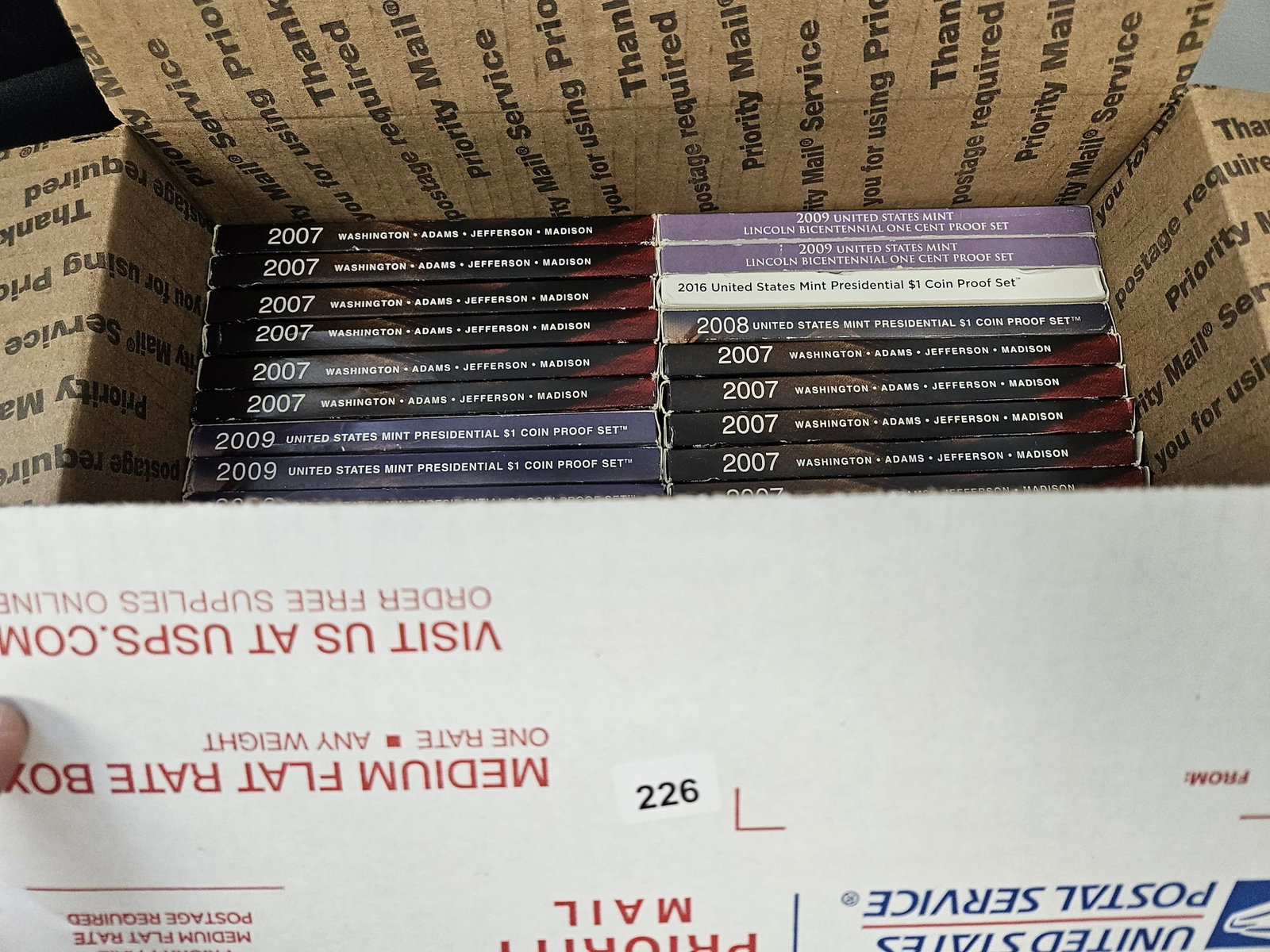 THIRTY-EIGHT mixed Dollar US Proof Sets - 2