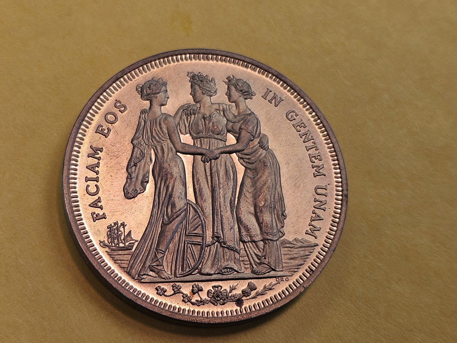 GEM 1879 Victoria Dei Gratia Medal - 4