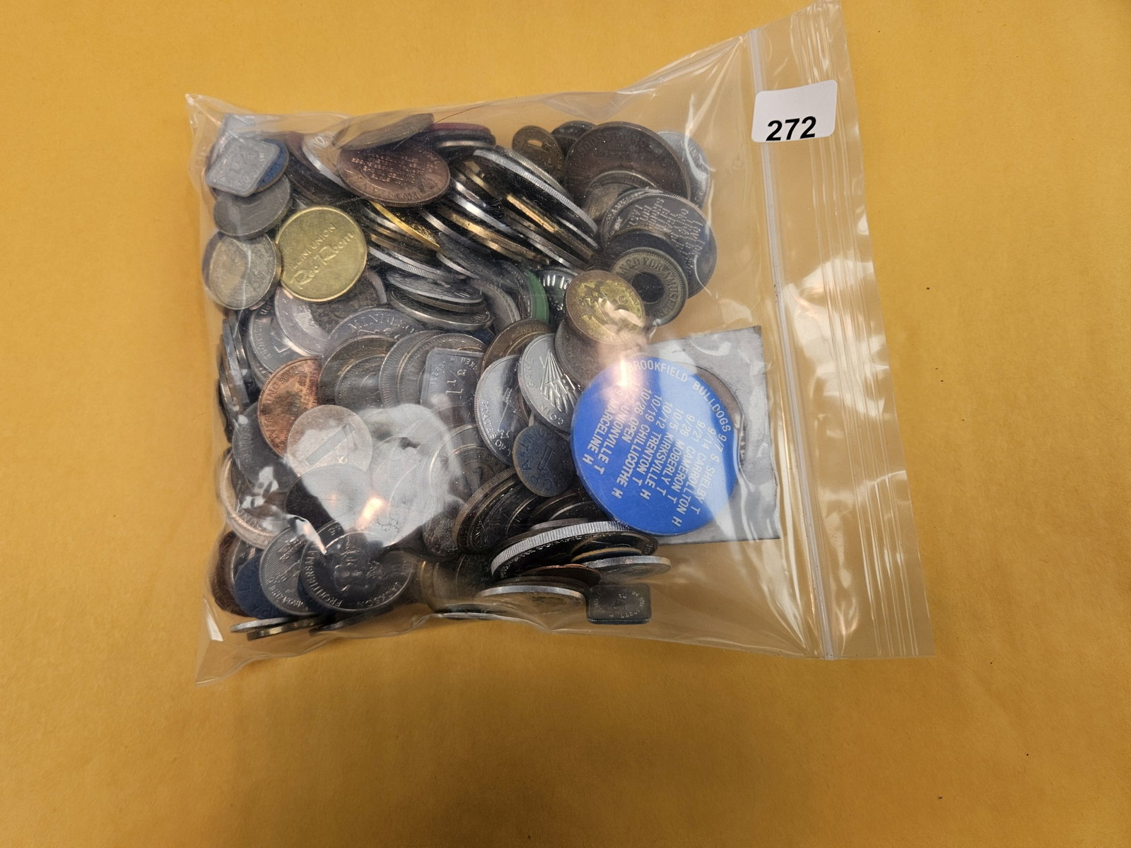 EXONUMIA!: Mixed bag of tokens and medals. From dealer. Unchecked by us
