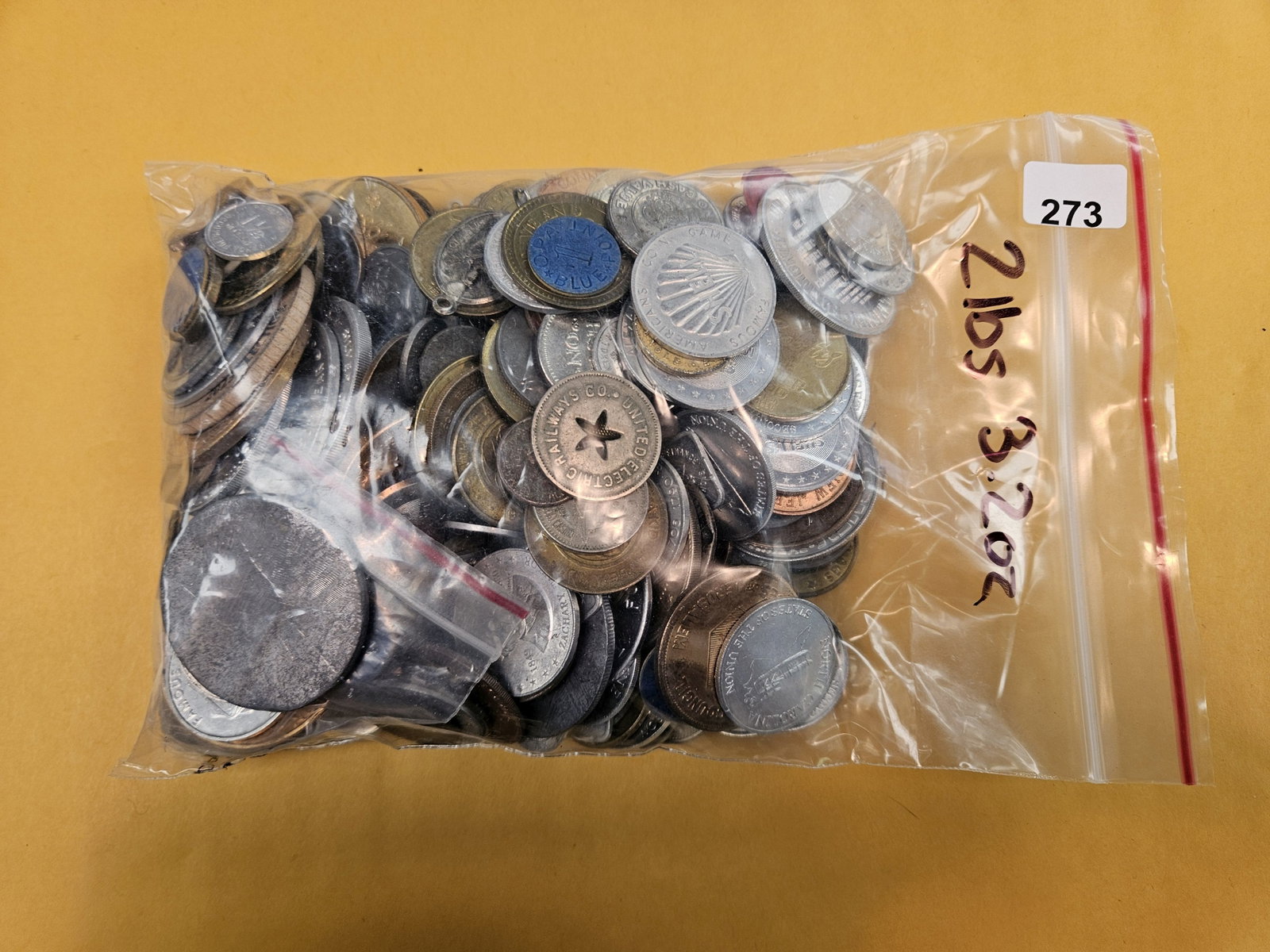 EXONUMIA!: Mixed bag of tokens and medals. From dealer. Unchecked by us