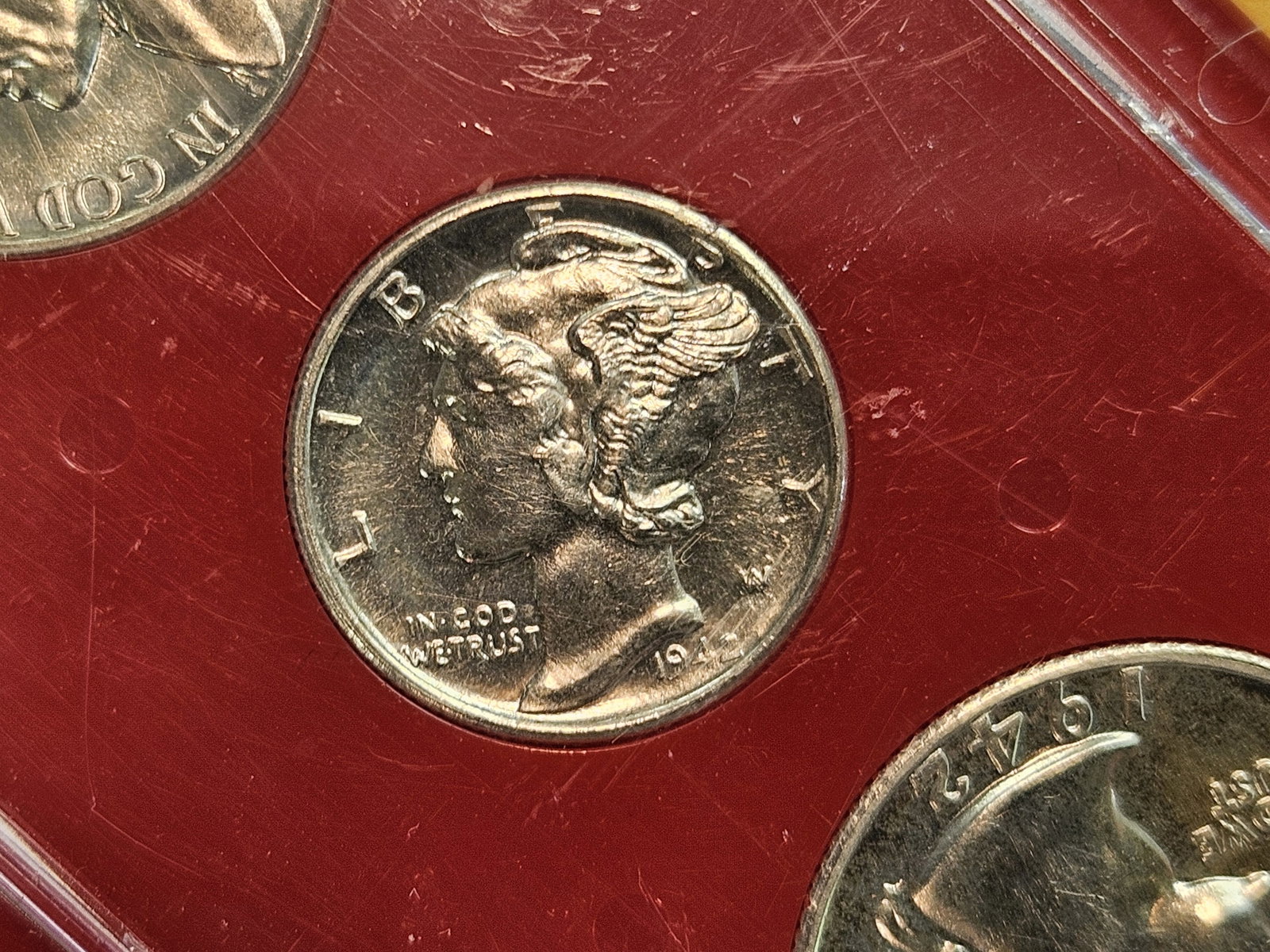 Beautiful GEMMY-looking 1942-S Year Coin set - 10