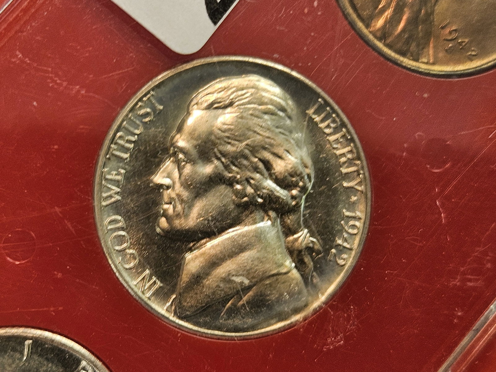 Beautiful GEMMY-looking 1942-S Year Coin set - 12